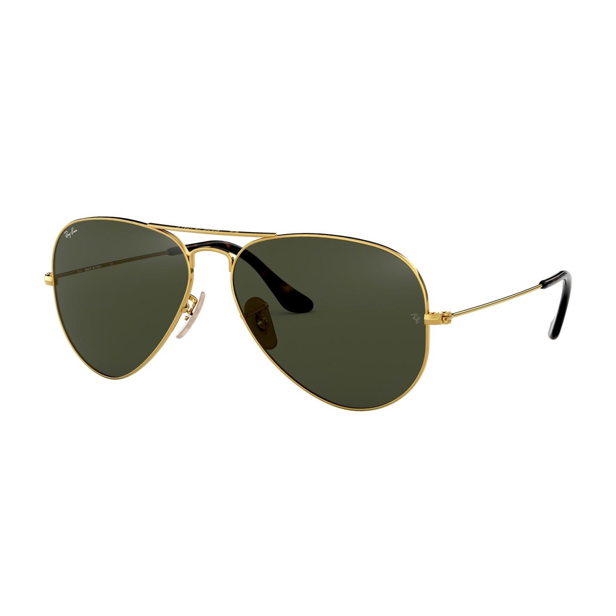 Shop Ray Ban Aviator Rb 3025 Sunglasses In Oro