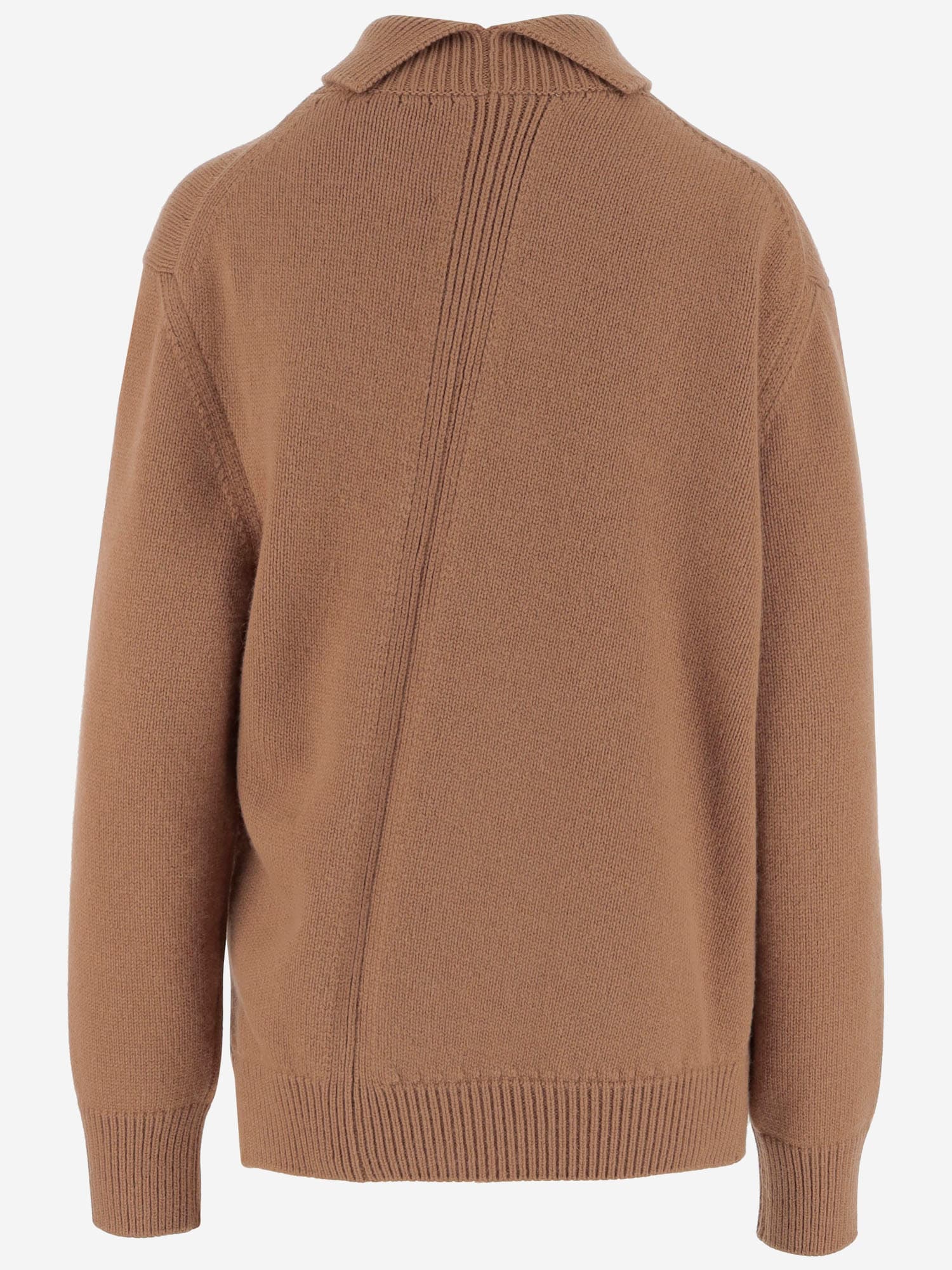 Jil Sander Asymmetrical Wool-blend Sweater