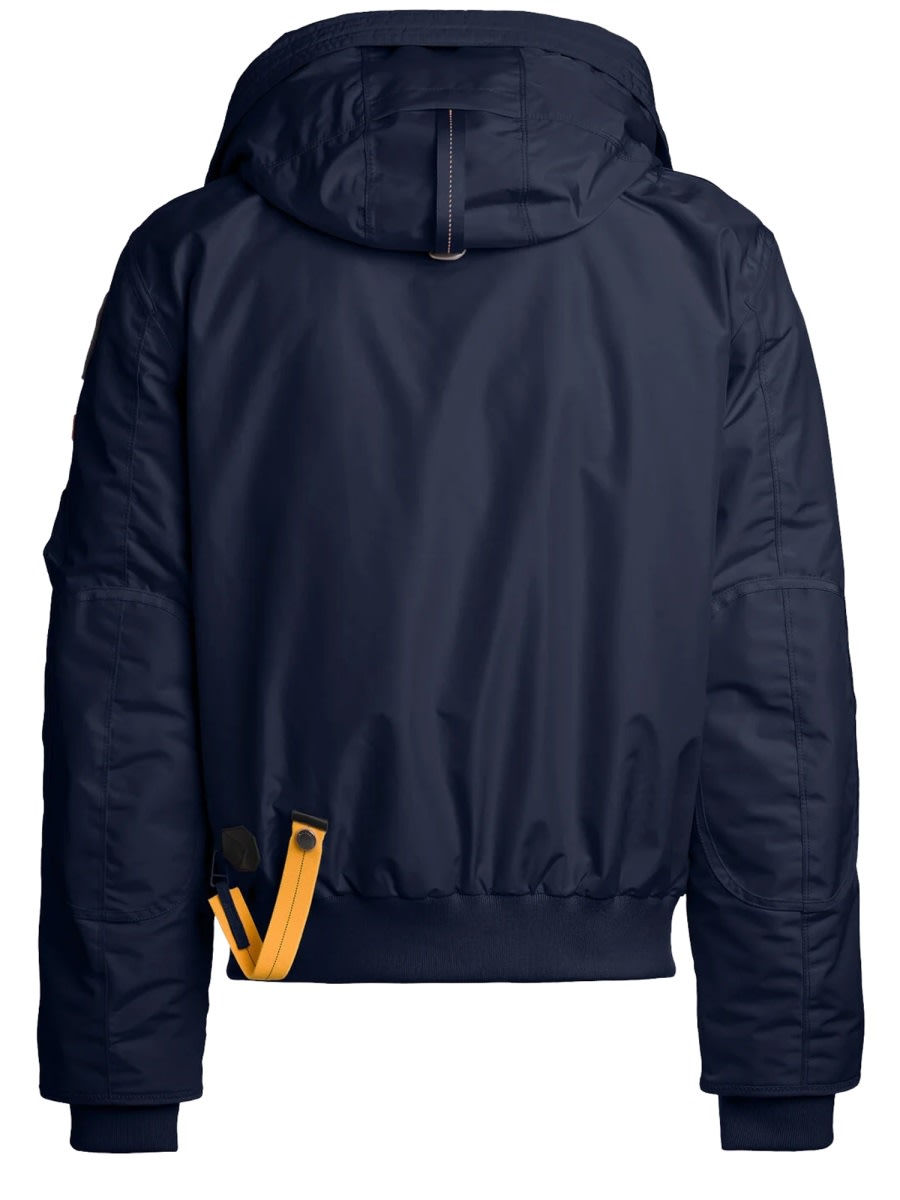 Parajumpers Hooded Bomber Jacket In Blue