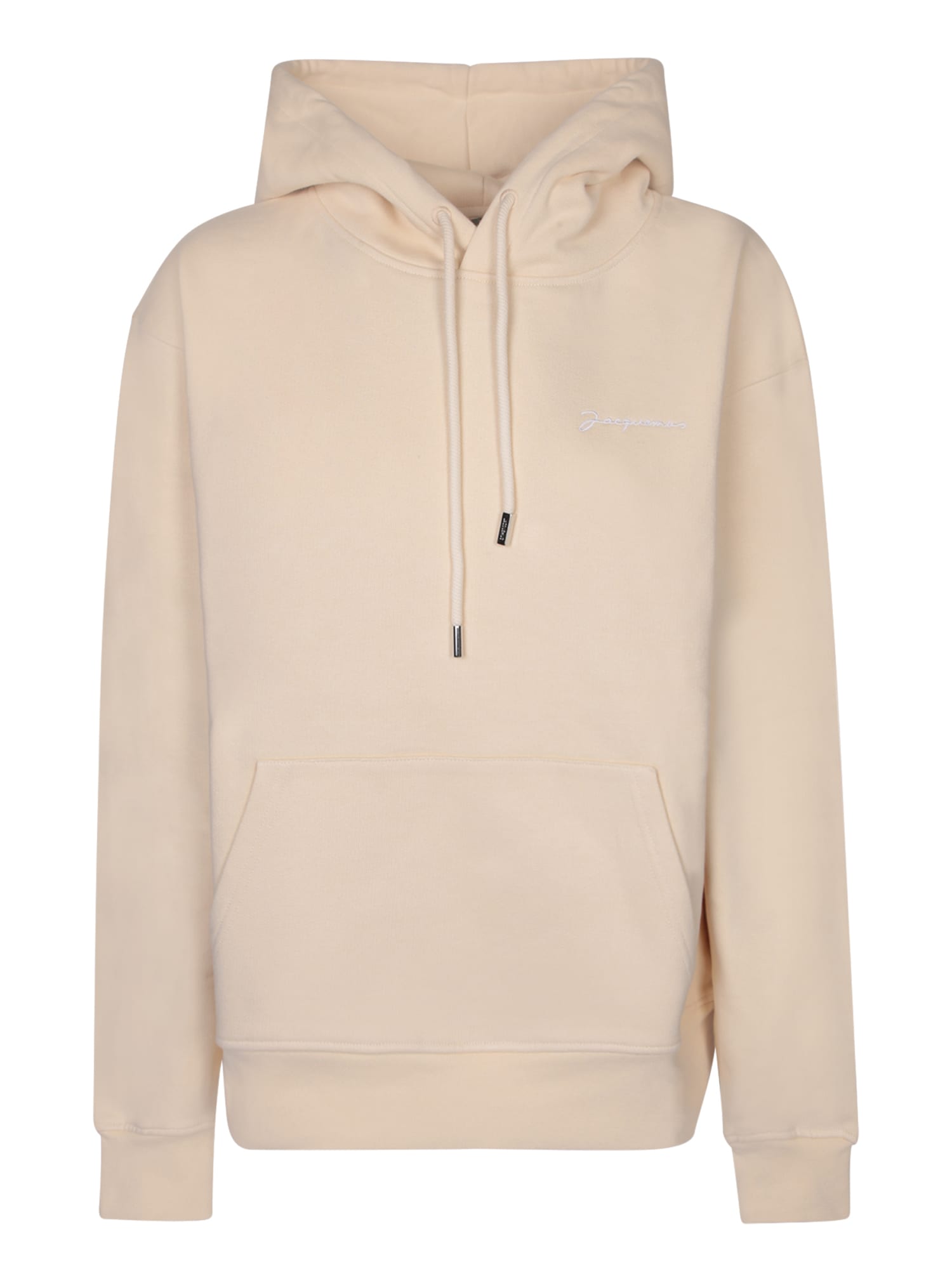 Jacquemus Beige Hoodie Sweatshirts In Beige