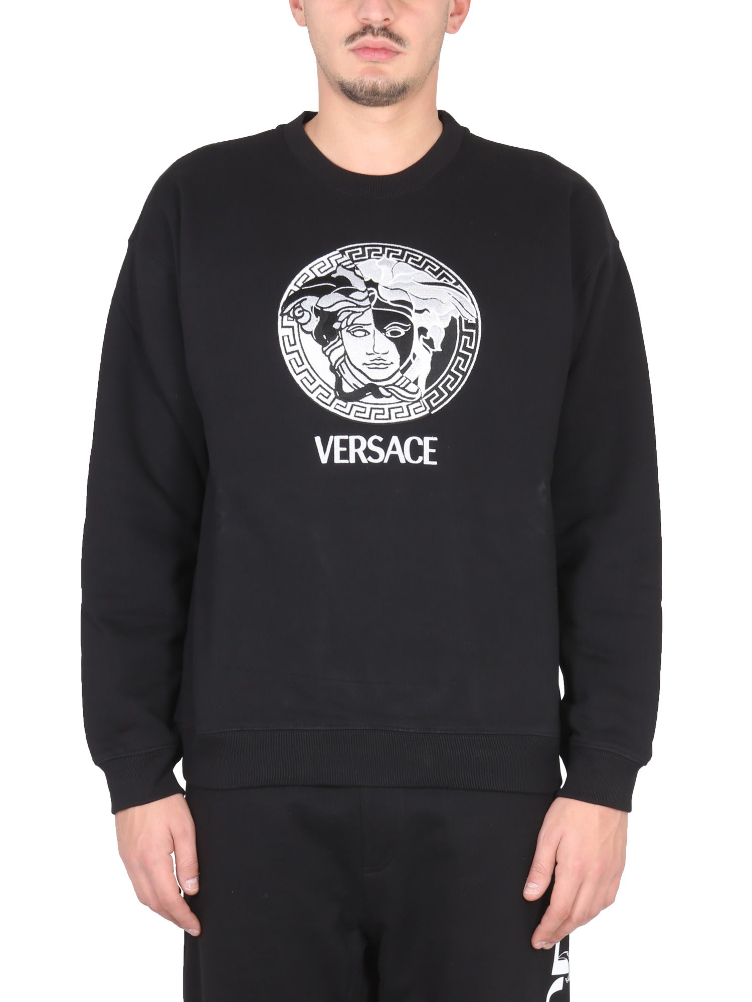 Versace Sweatshirt With Medusa Logo