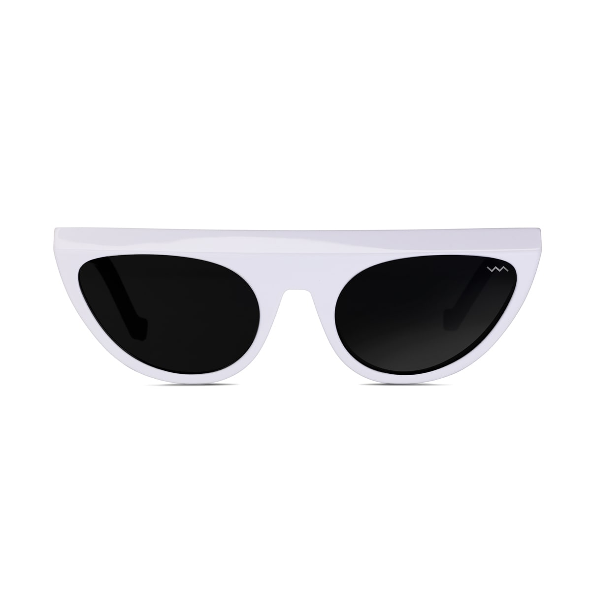 Bl0027 Black Label White Sunglasses