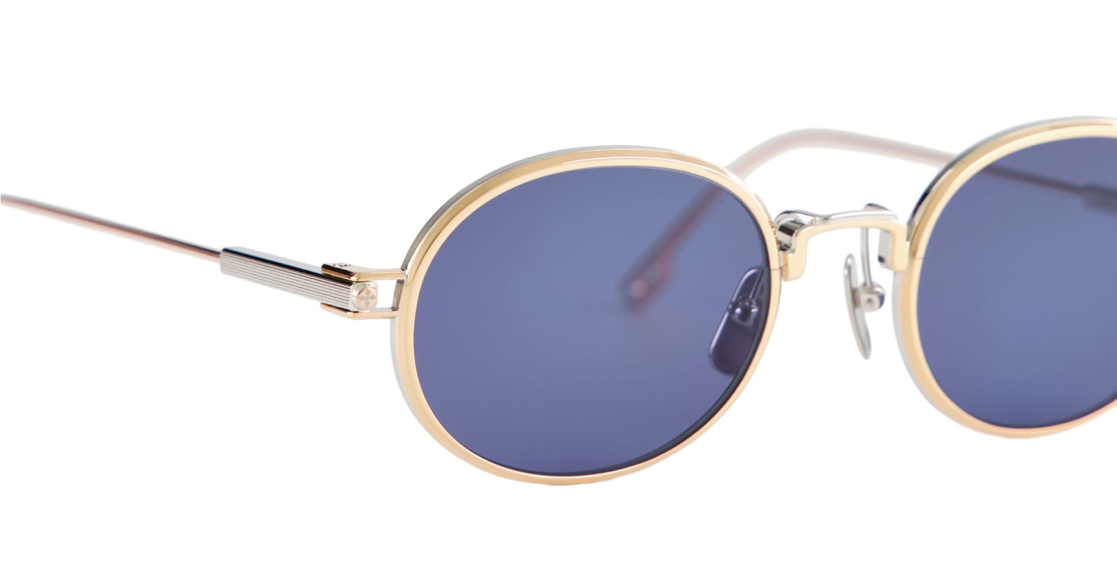 Shop Sato Acamar - Rose Gold / Platinum Sunglasses