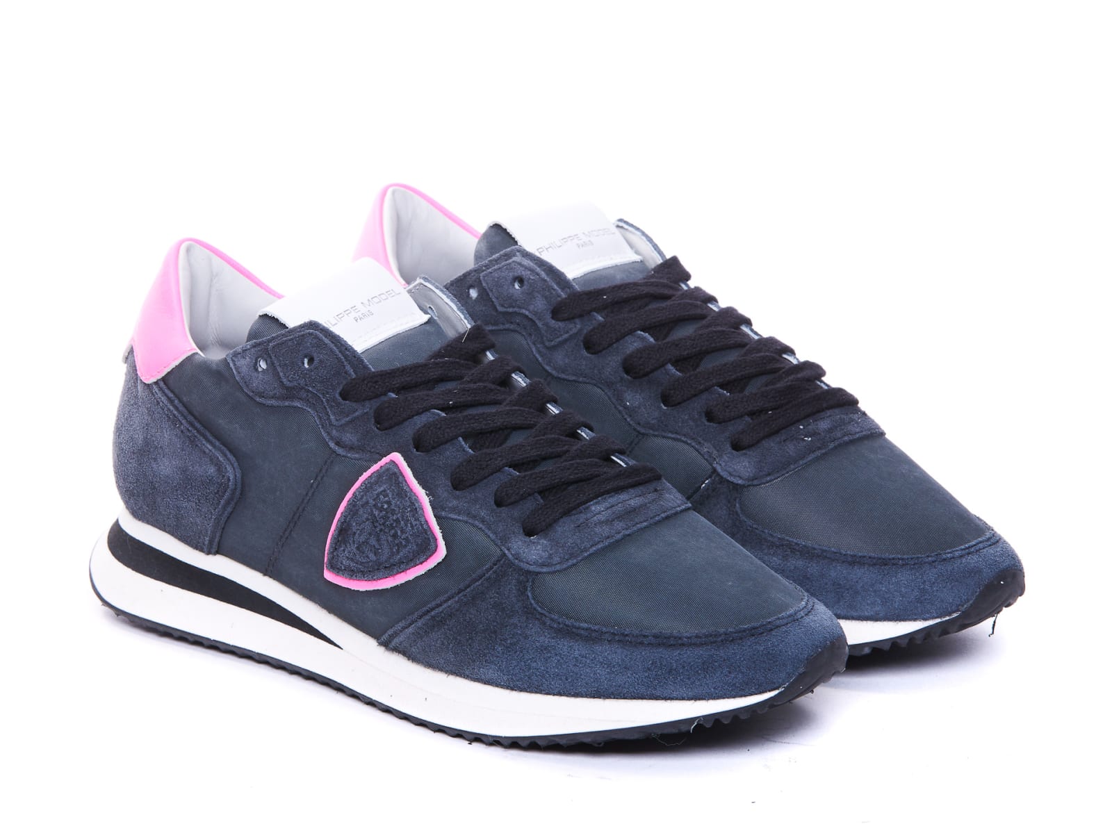 Shop Philippe Model Trpx Sneakers In Blue