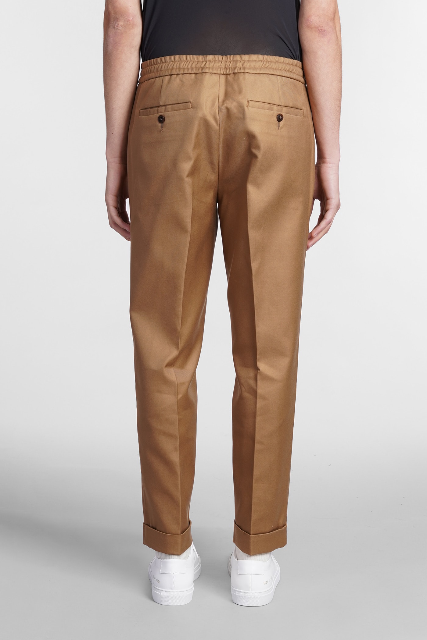 Shop Costumein Sol Pants In Camel Cotton