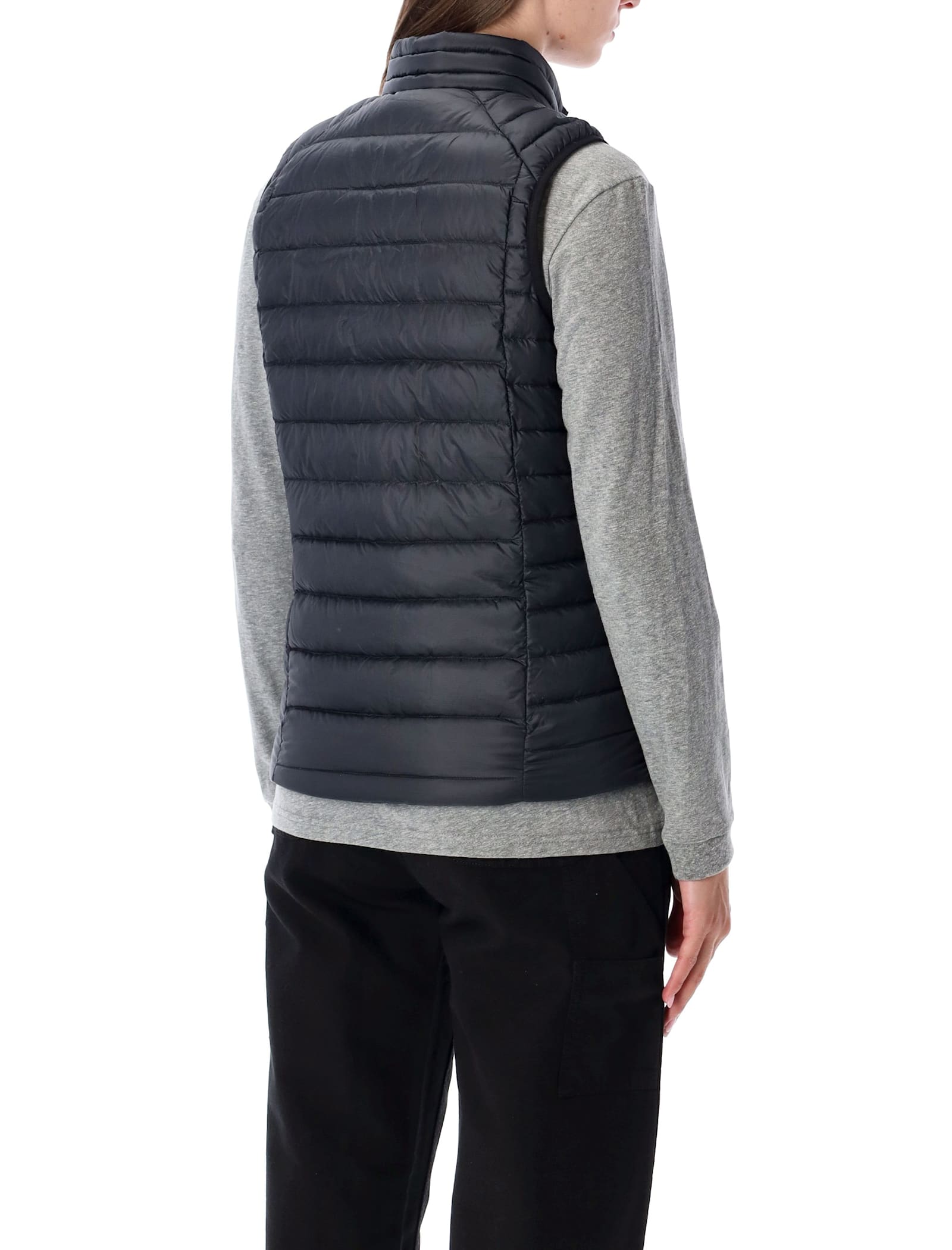 Patagonia Down Sweater Recycled Down Vest In Black