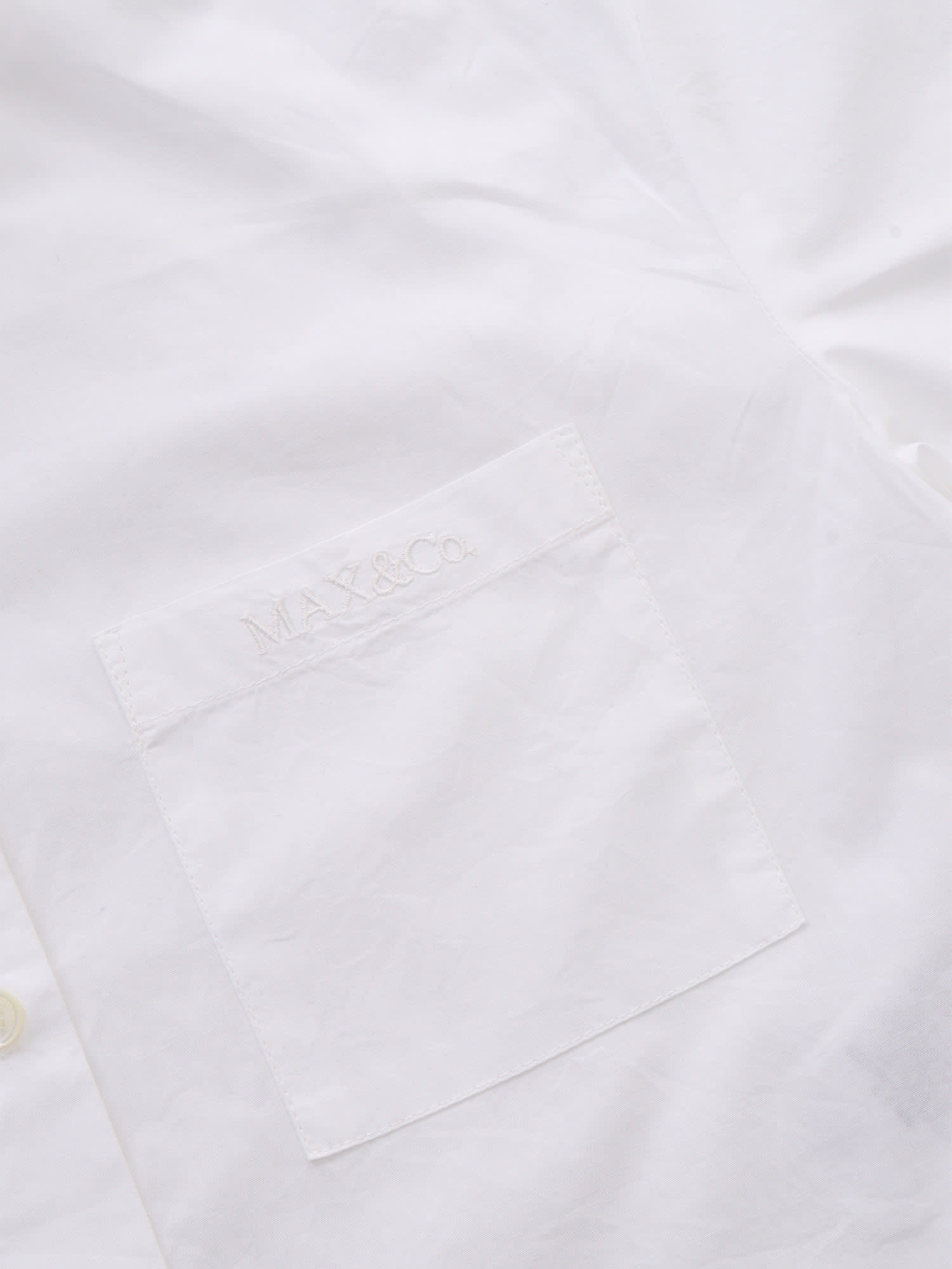 Shop Max&amp;co. White Shirt