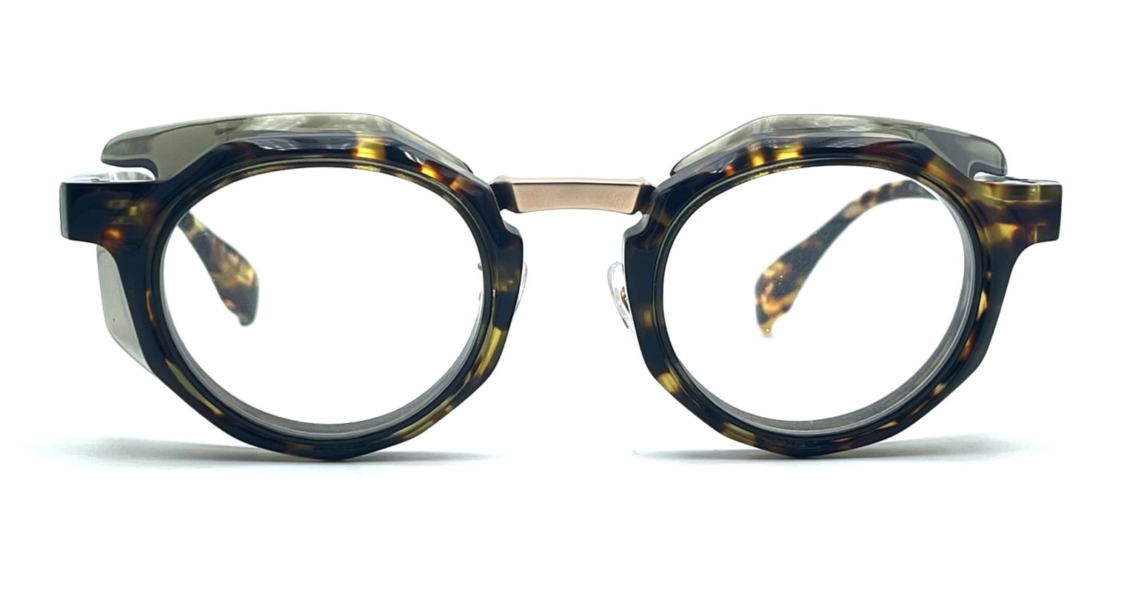 Rf-056 - Tortoise / Olive Green Glasses