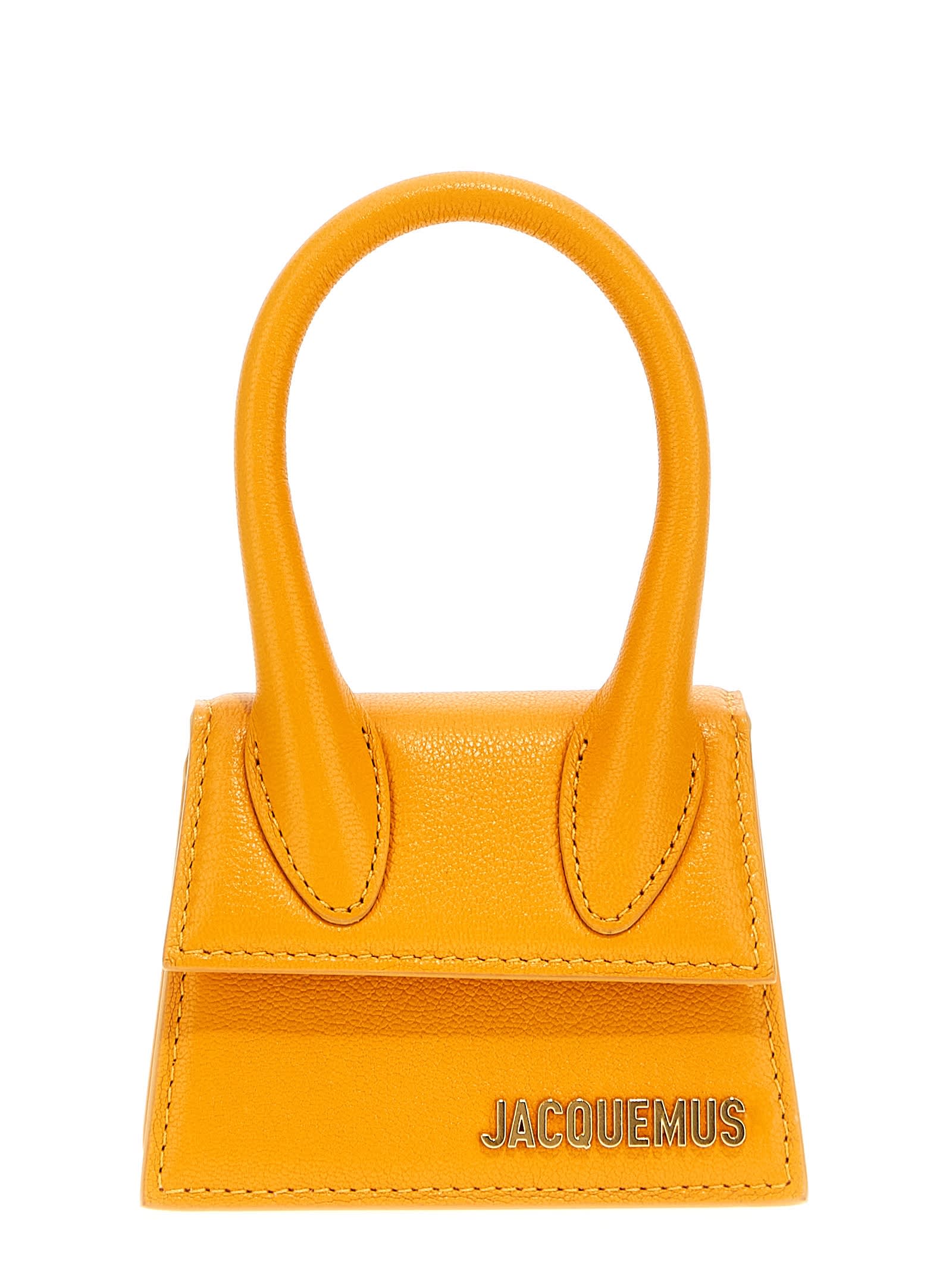 Jacquemus Le Chiquito Handbag In Orange