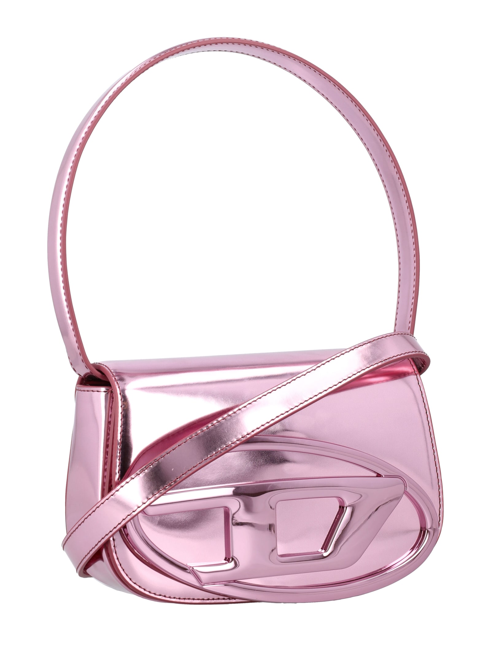 Shop Diesel 1dr Handle Bag In Pink