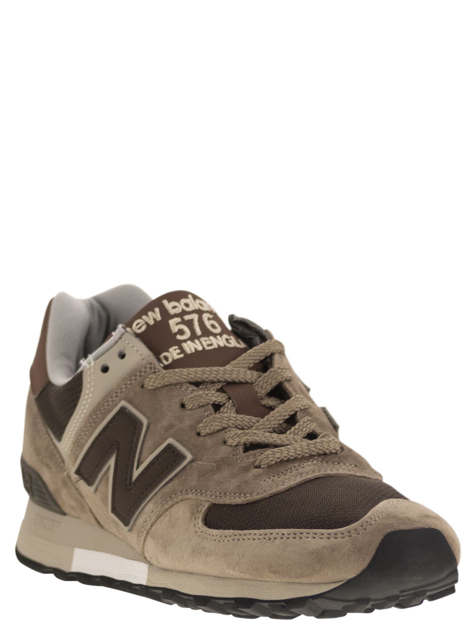 Shop New Balance 576 - Sneakers In Beige