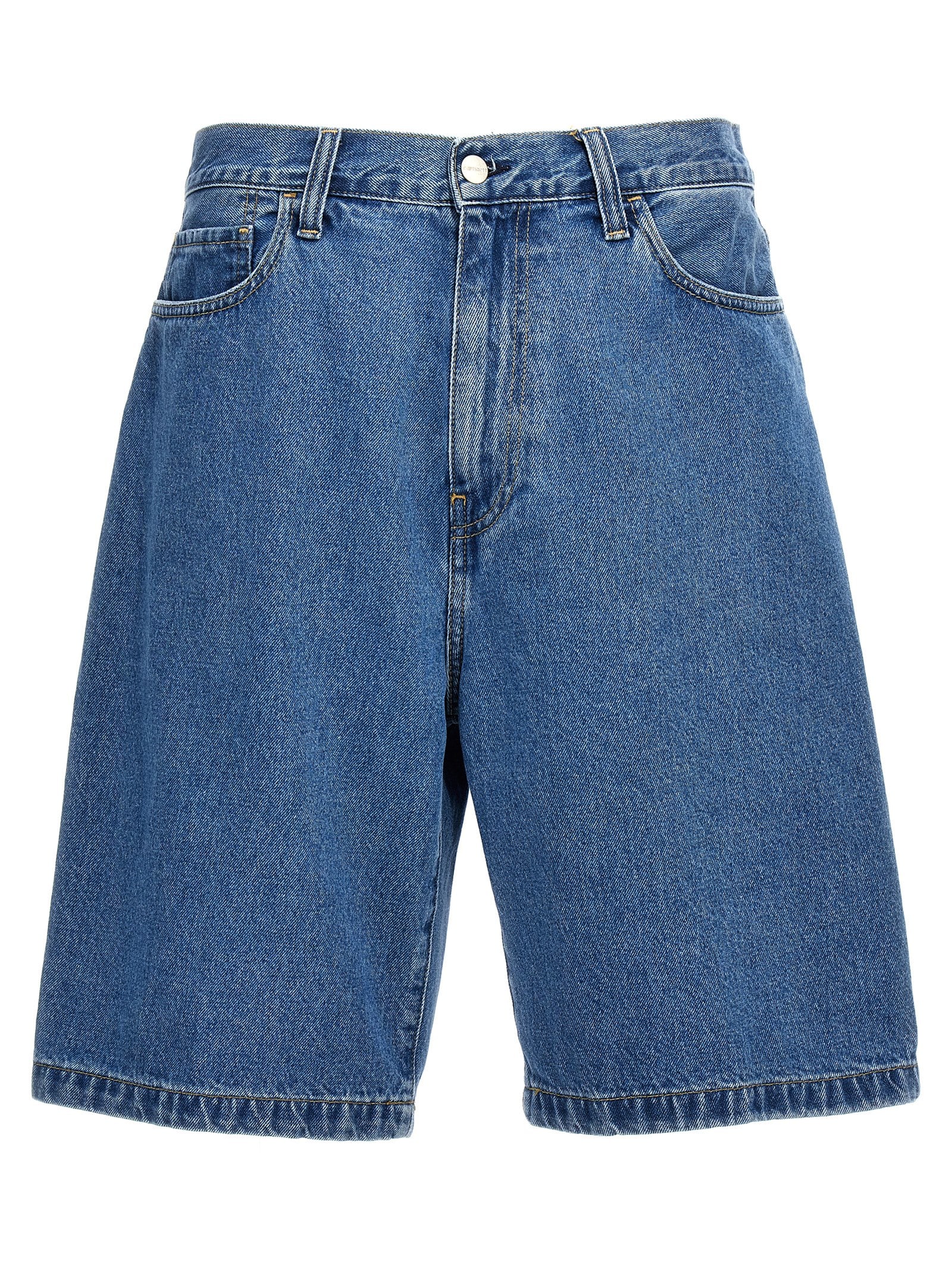 Shop Carhartt Landon Bermuda Shorts In Blue