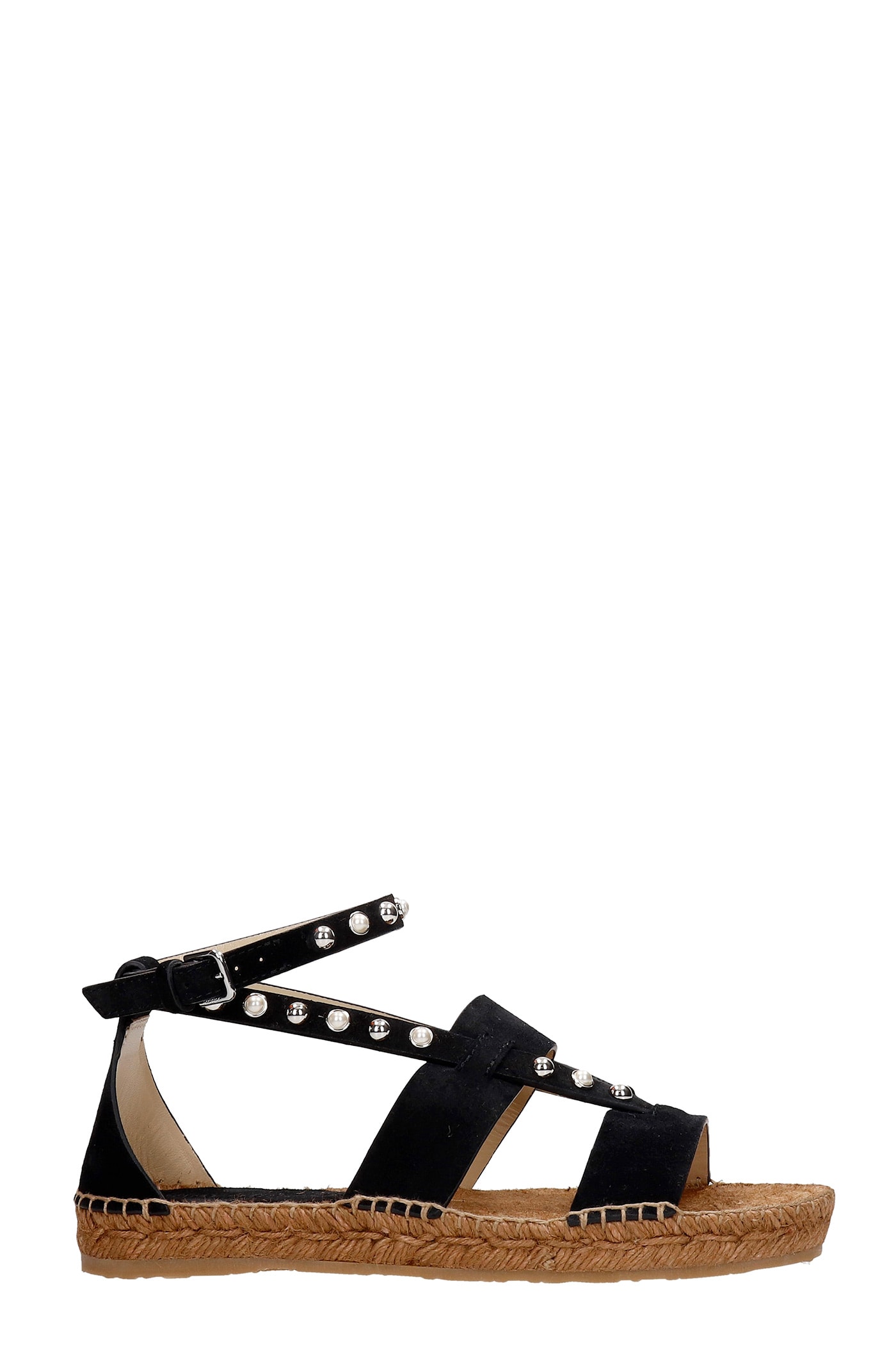 Jimmy Choo Denise Flat Flats In Black Suede