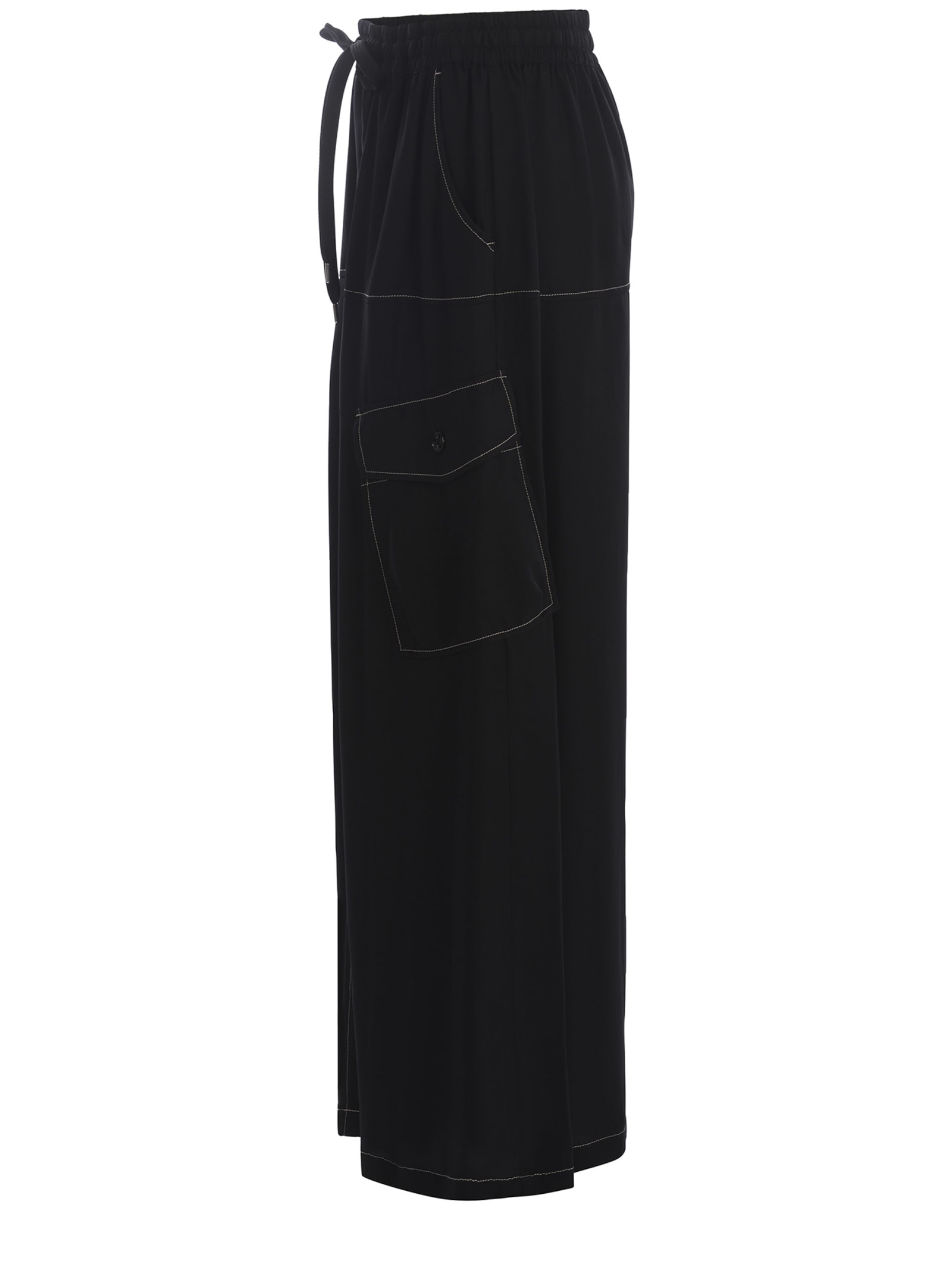 Shop Pinko Skirt  Gulp Made Of Viscose In Black