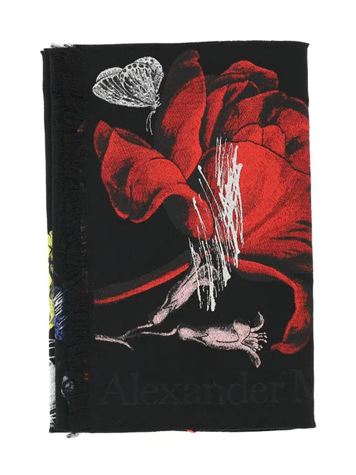 Alexander McQueen Scarf Botanical Reel