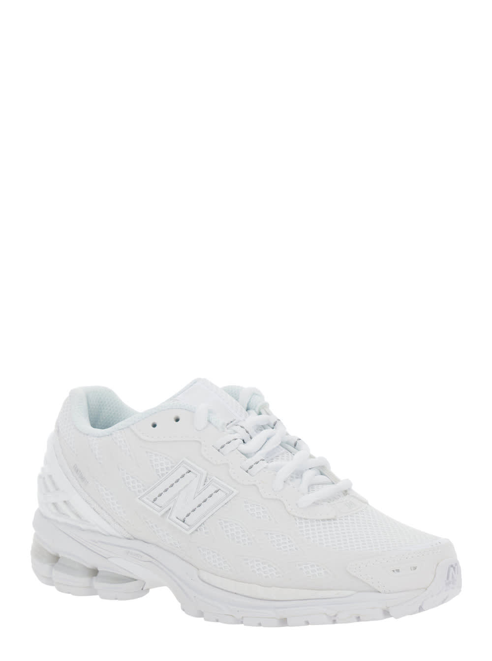 New Balance 1906 White Sneaker With Mesh Design And Side Logo In Tech Fabric Unisex In White