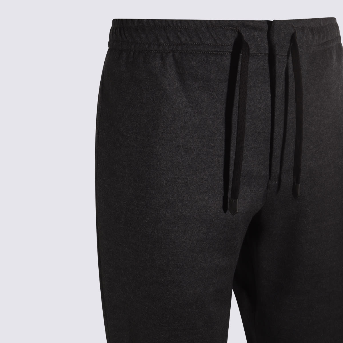 Canali Drawstring-waistband Trousers In Gray