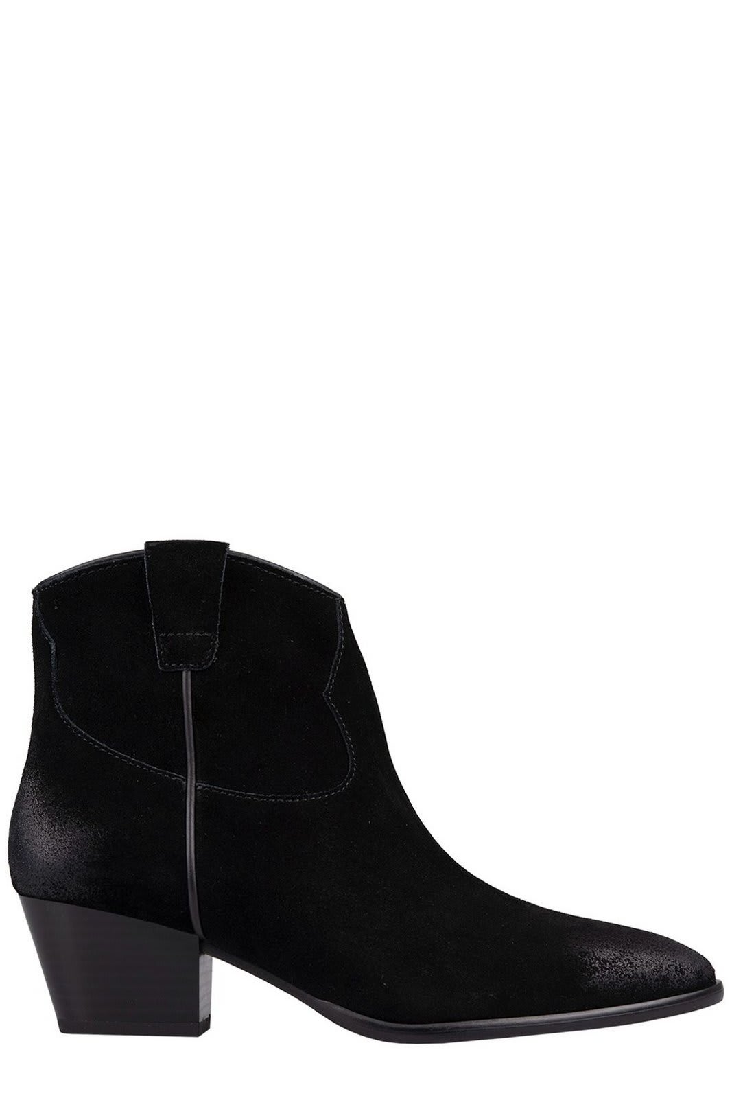 Pointed-toe Ankle Boots