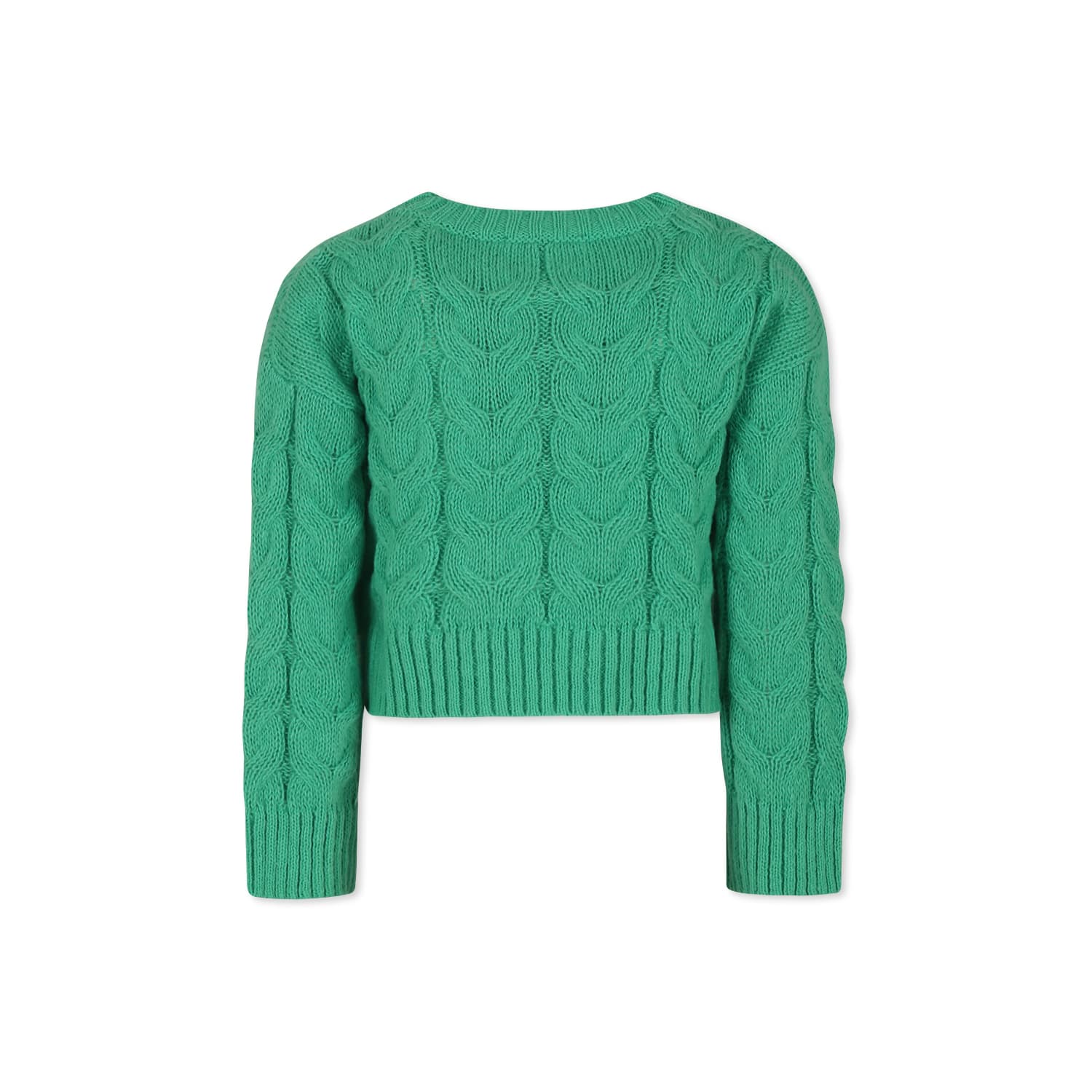 Shop Stella Mccartney Green Sweater For Girl