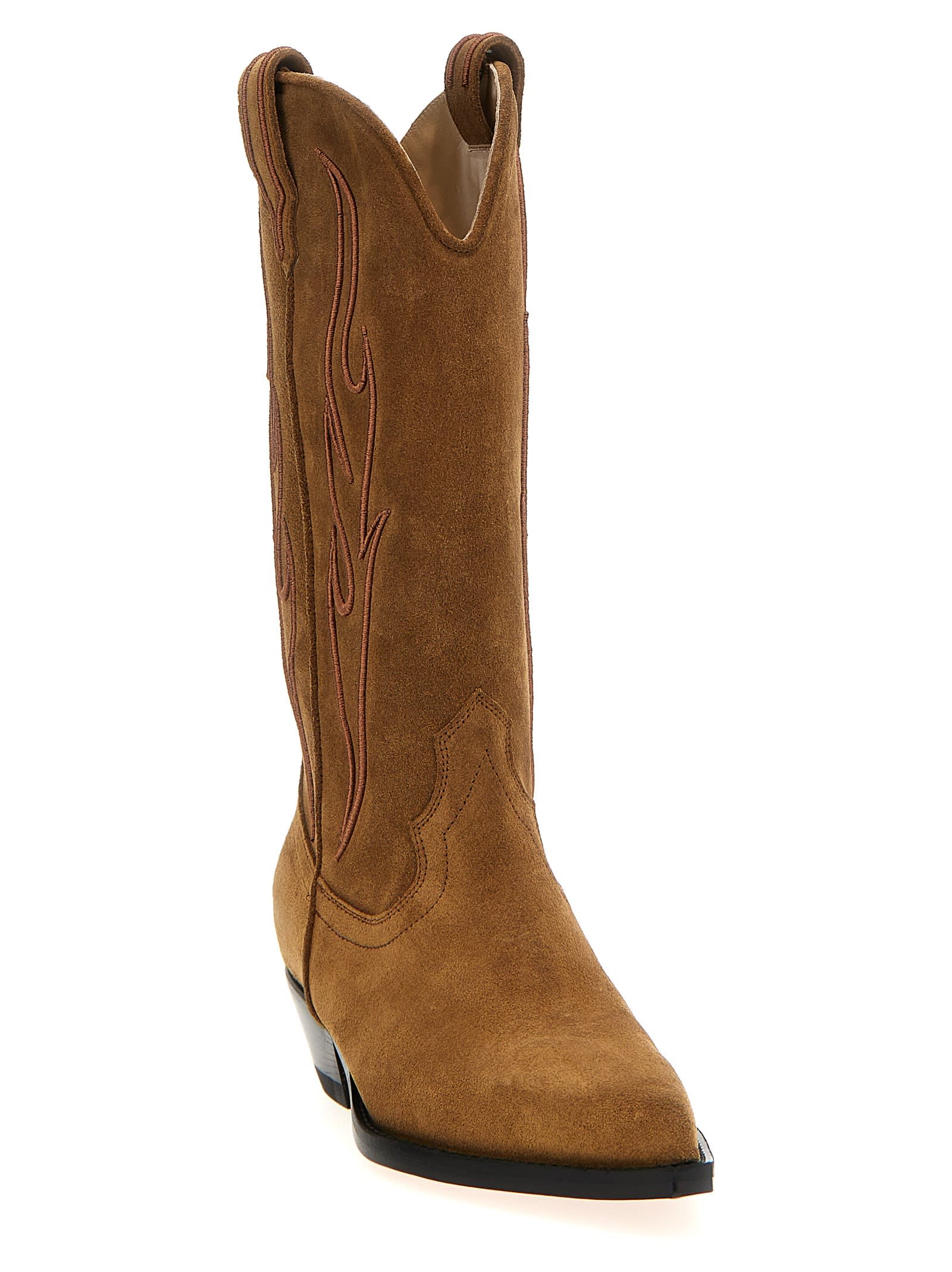 Sonora Brown Ankle Boots In Brown