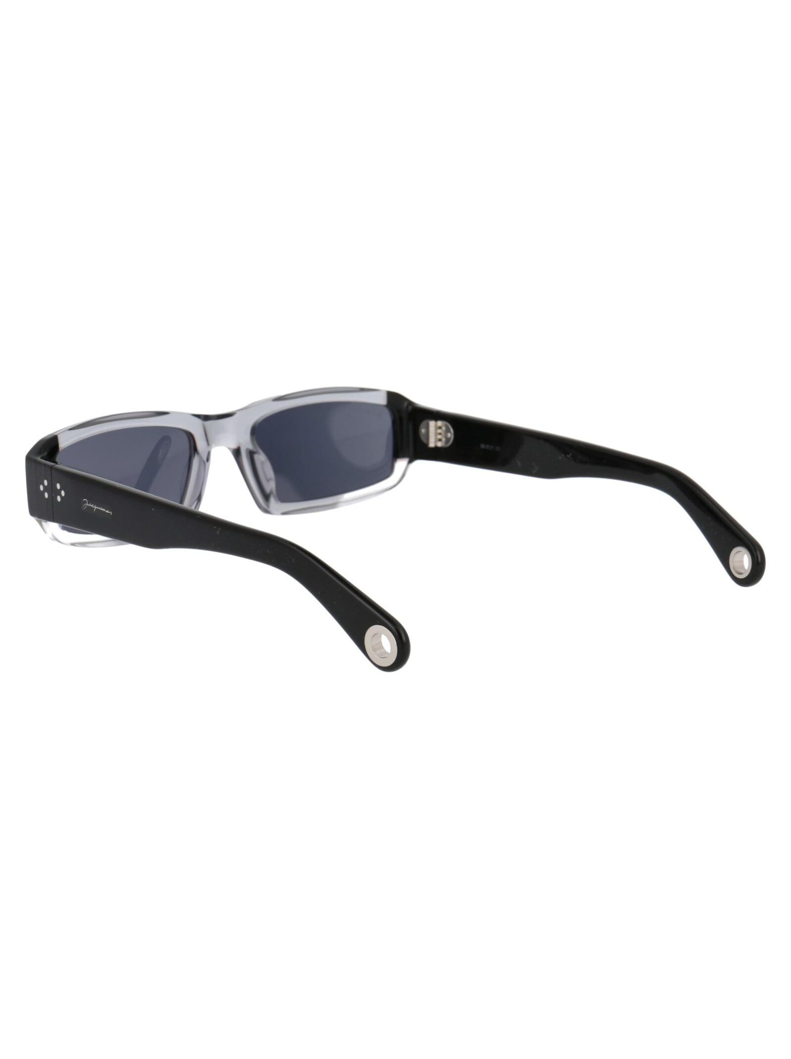 Shop Jacquemus Les Lunettes Altu Sunglasses In Multi Black