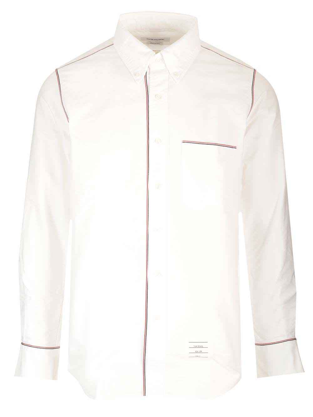 THOM BROWNE OXFORD FRAMING SHIRT 