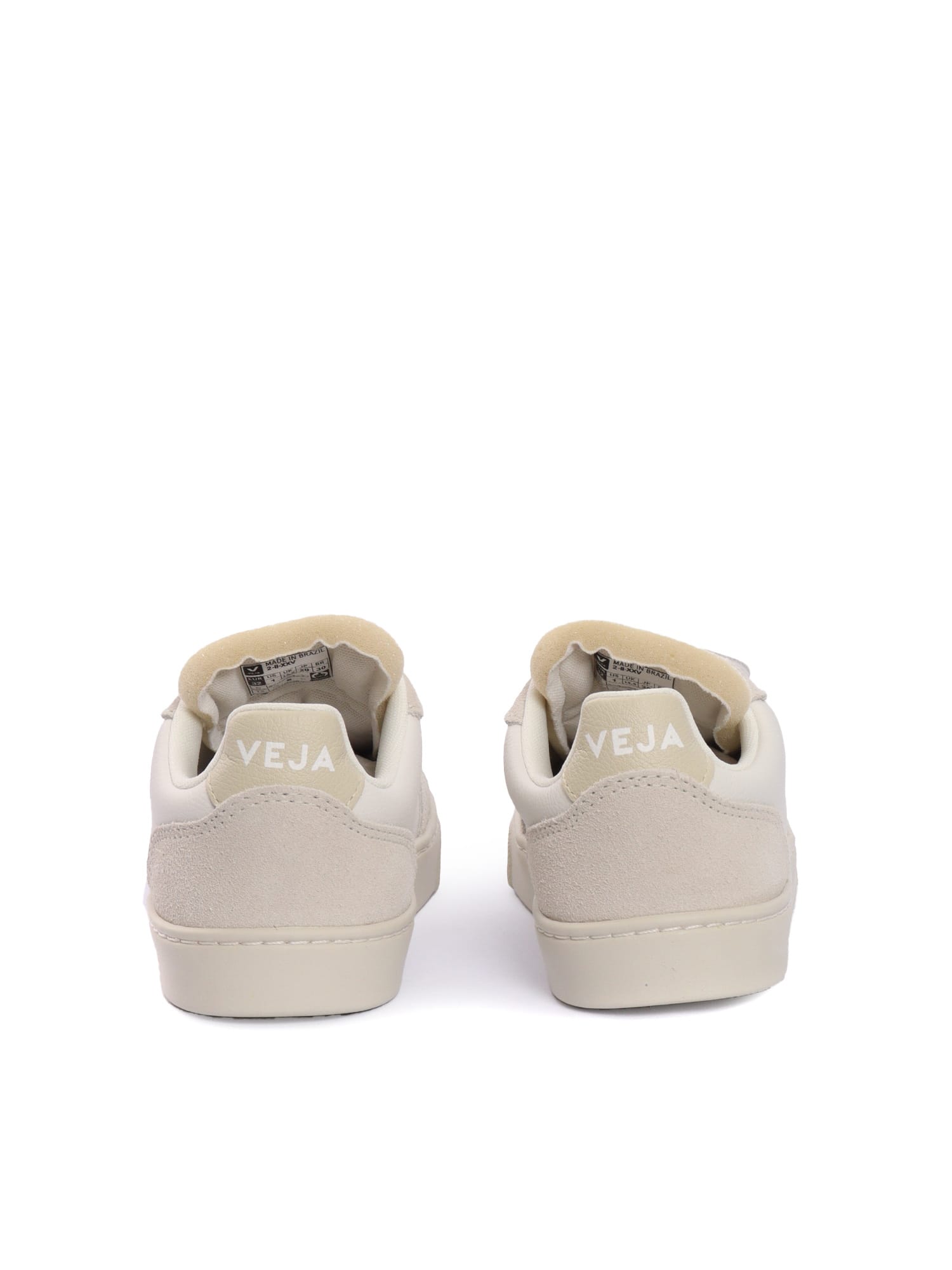 Veja Small V-90 O.t Ex-white_natural Sneakers In Neutral