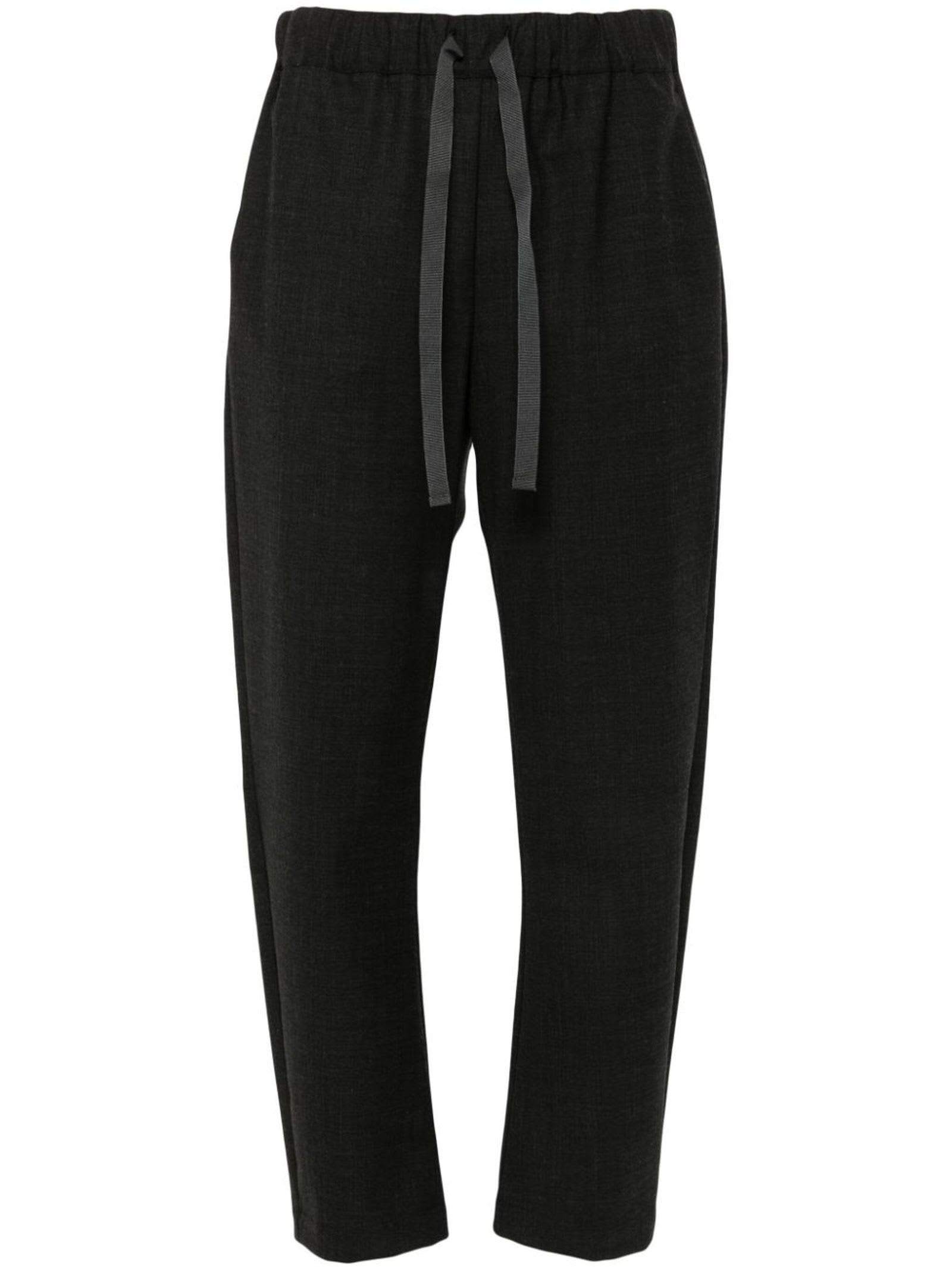 Grey Tapered Trousers