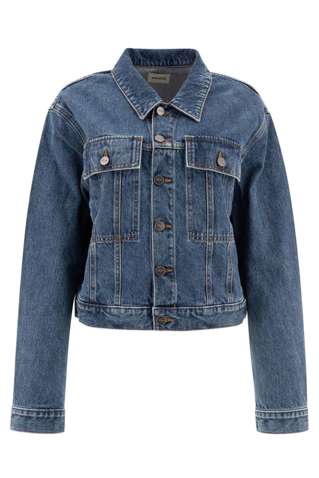 Saunder Buttoned Denim Jacket