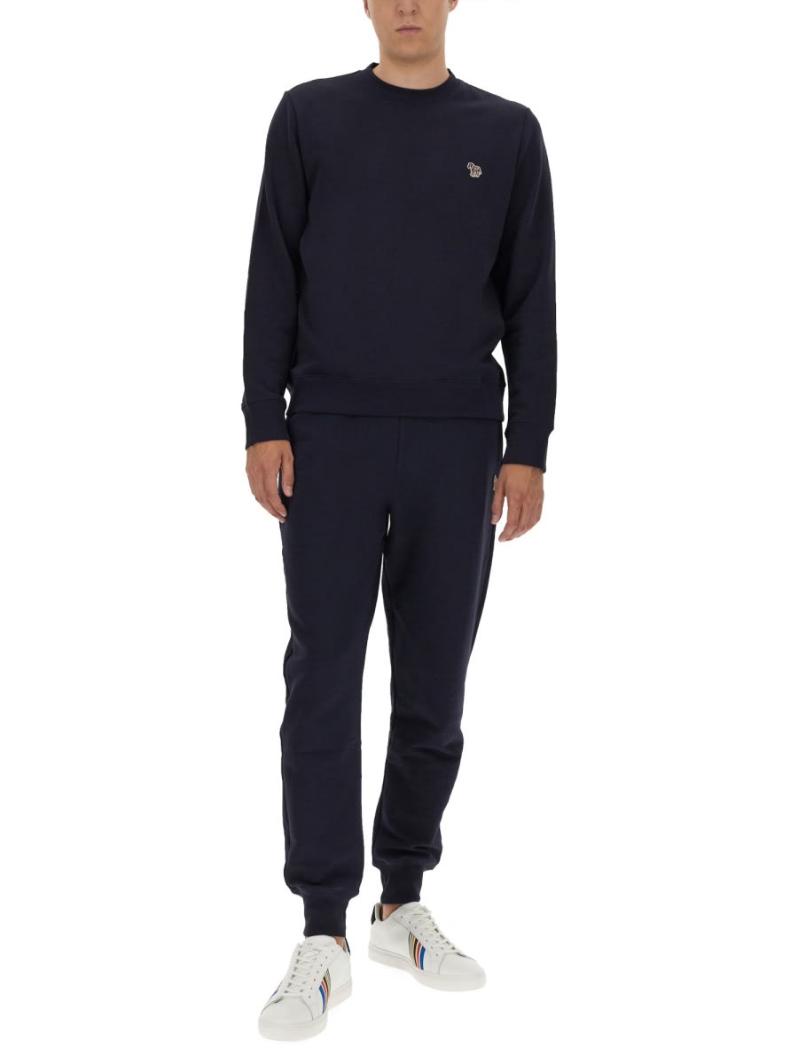 Shop Ps By Paul Smith Jogging Pants In Blue
