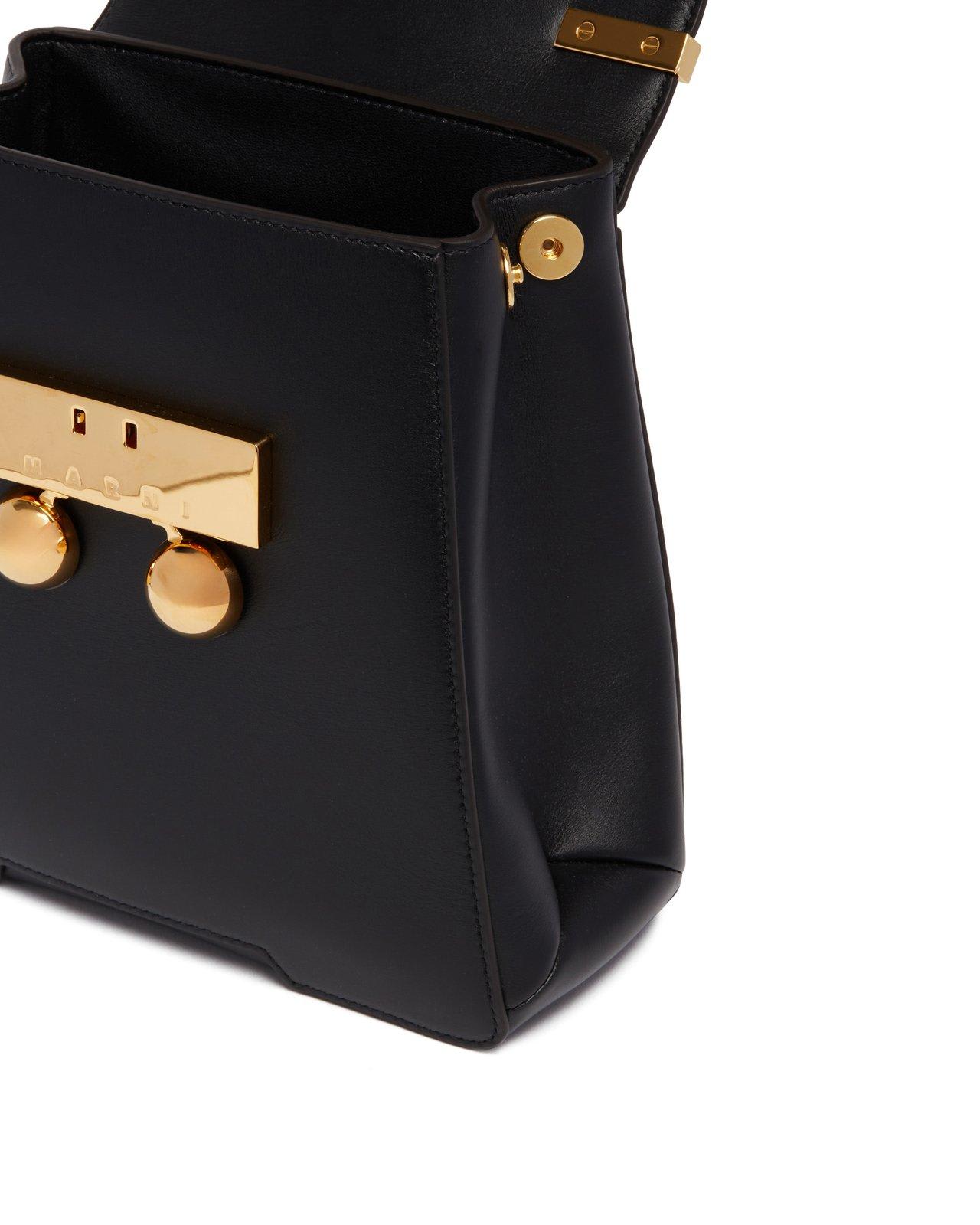 Shop Marni Trunkaroo Trapeze Backpack In Nero