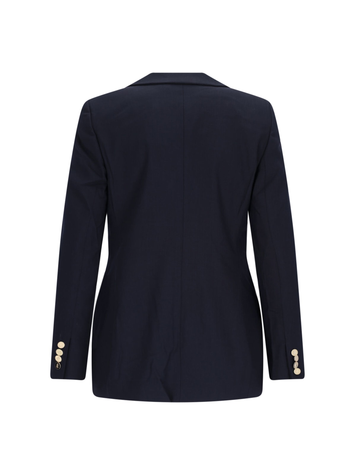 Ralph Lauren Double-breasted Blazer In Blue
