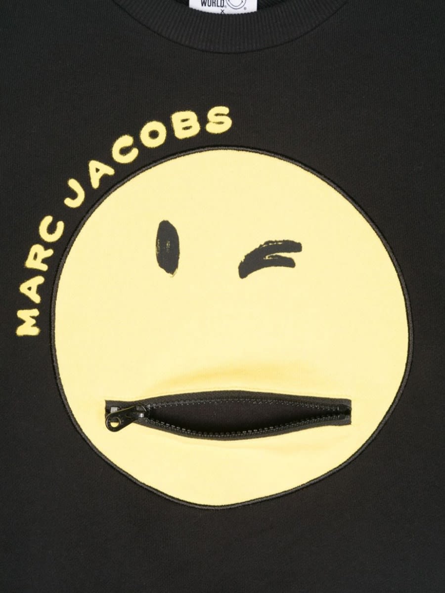Shop Marc Jacobs Felpa In Black