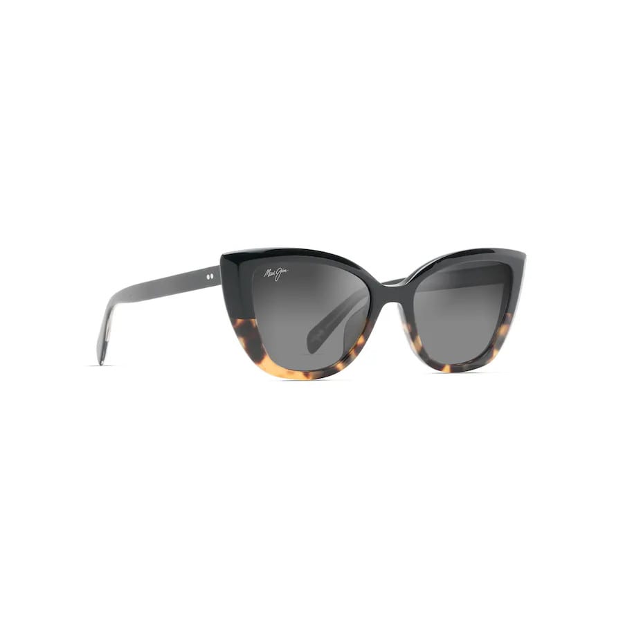 Shop Maui Jim Blossom 02 Sunglasses In Nero E Tartarugato