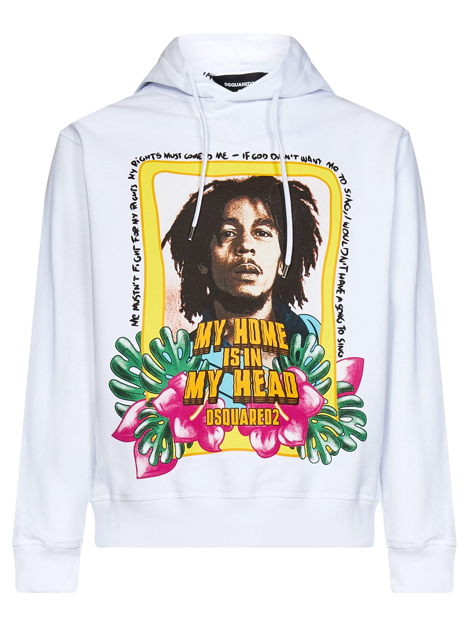 Dsquared2 Bob Marley Cool Sweatshirt In Multi
