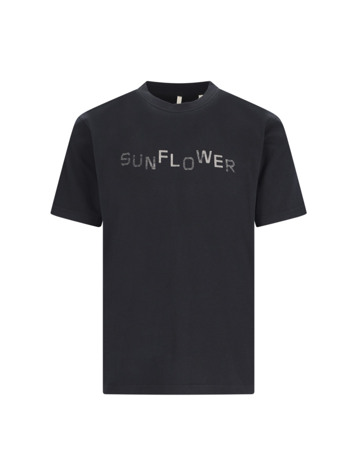 Shop Sunflower Logo T-shirt In Black