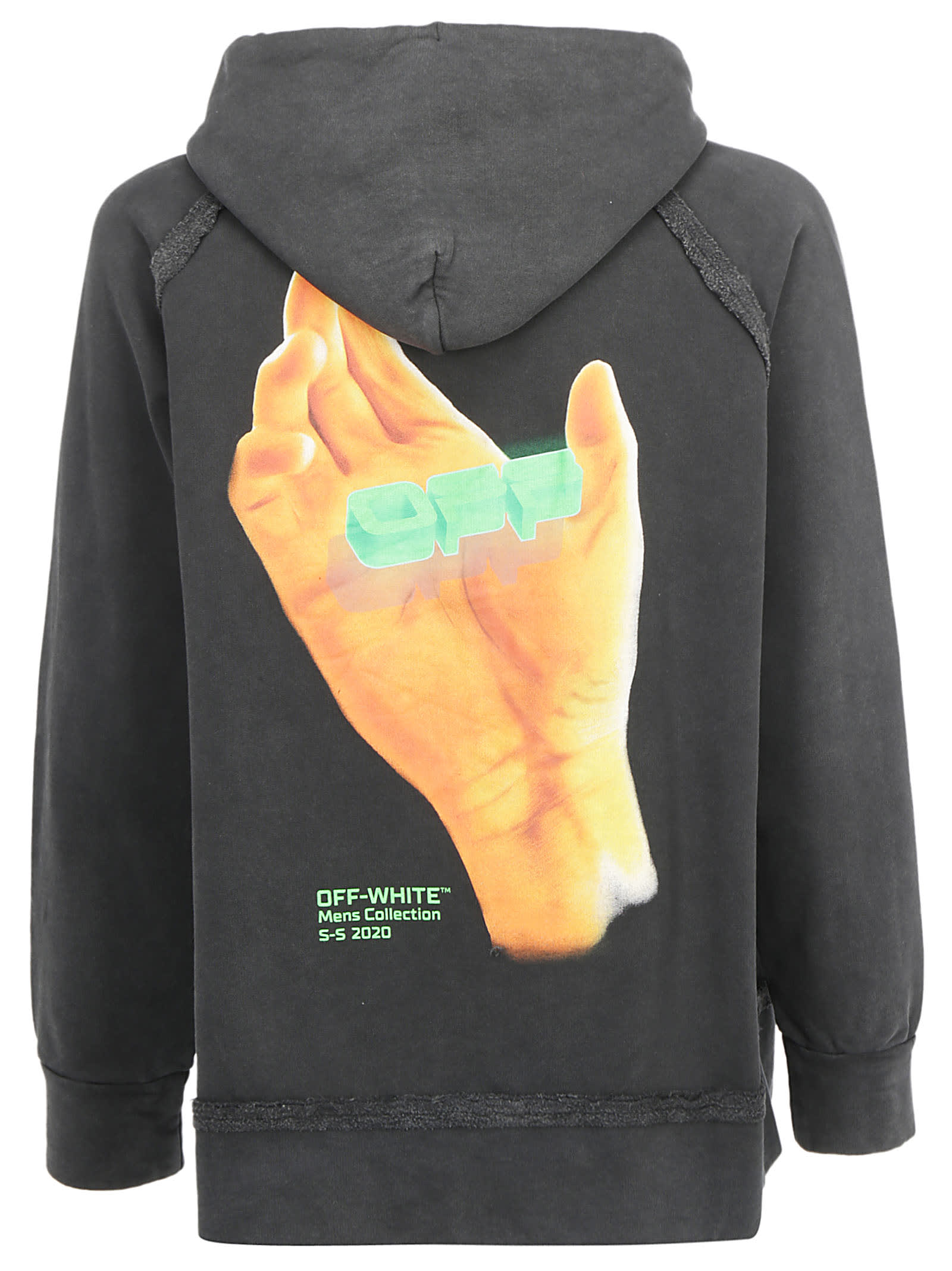 off white hands hoodie