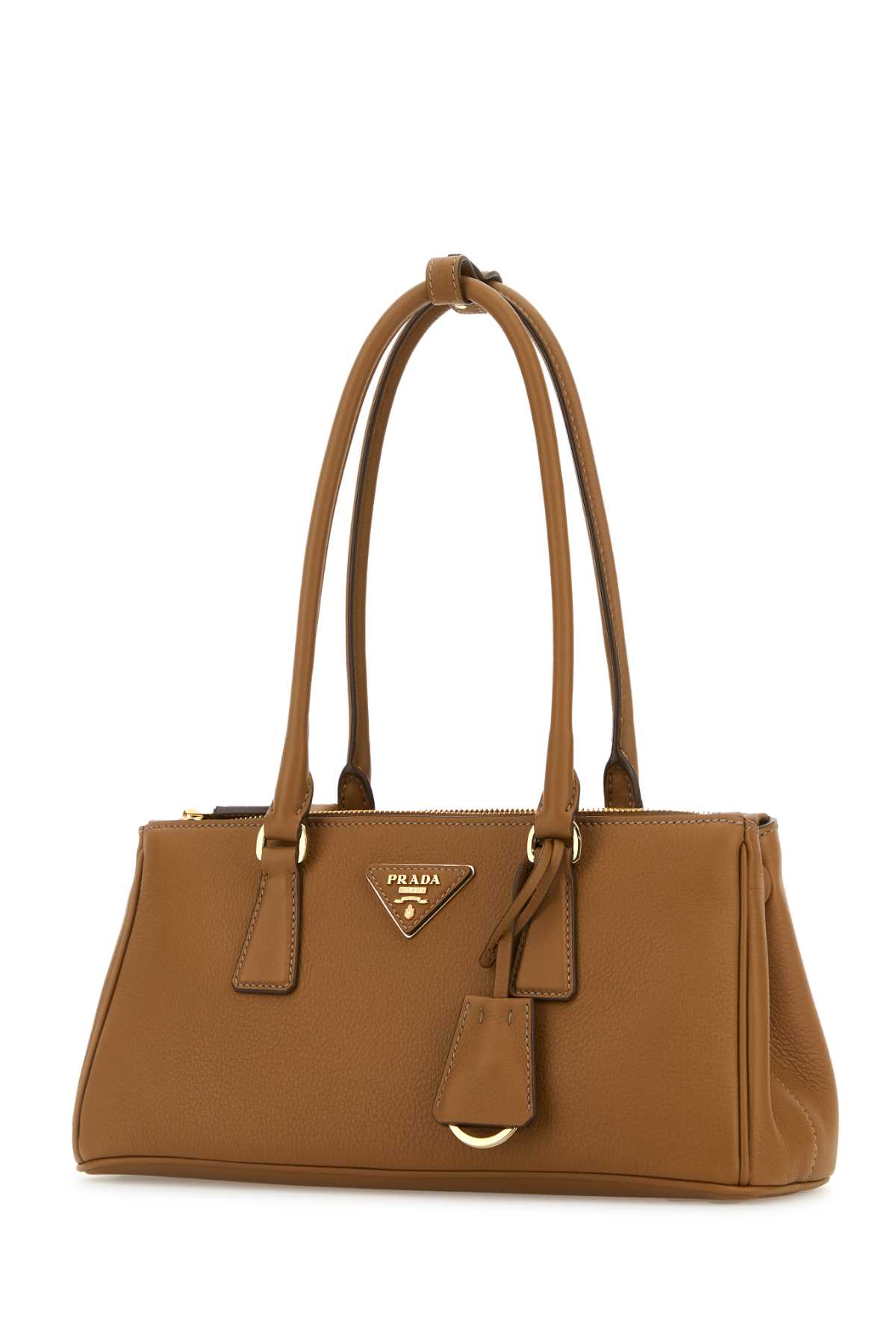 Prada Medium Leather Galleria Top-handle Bag In Burgundy