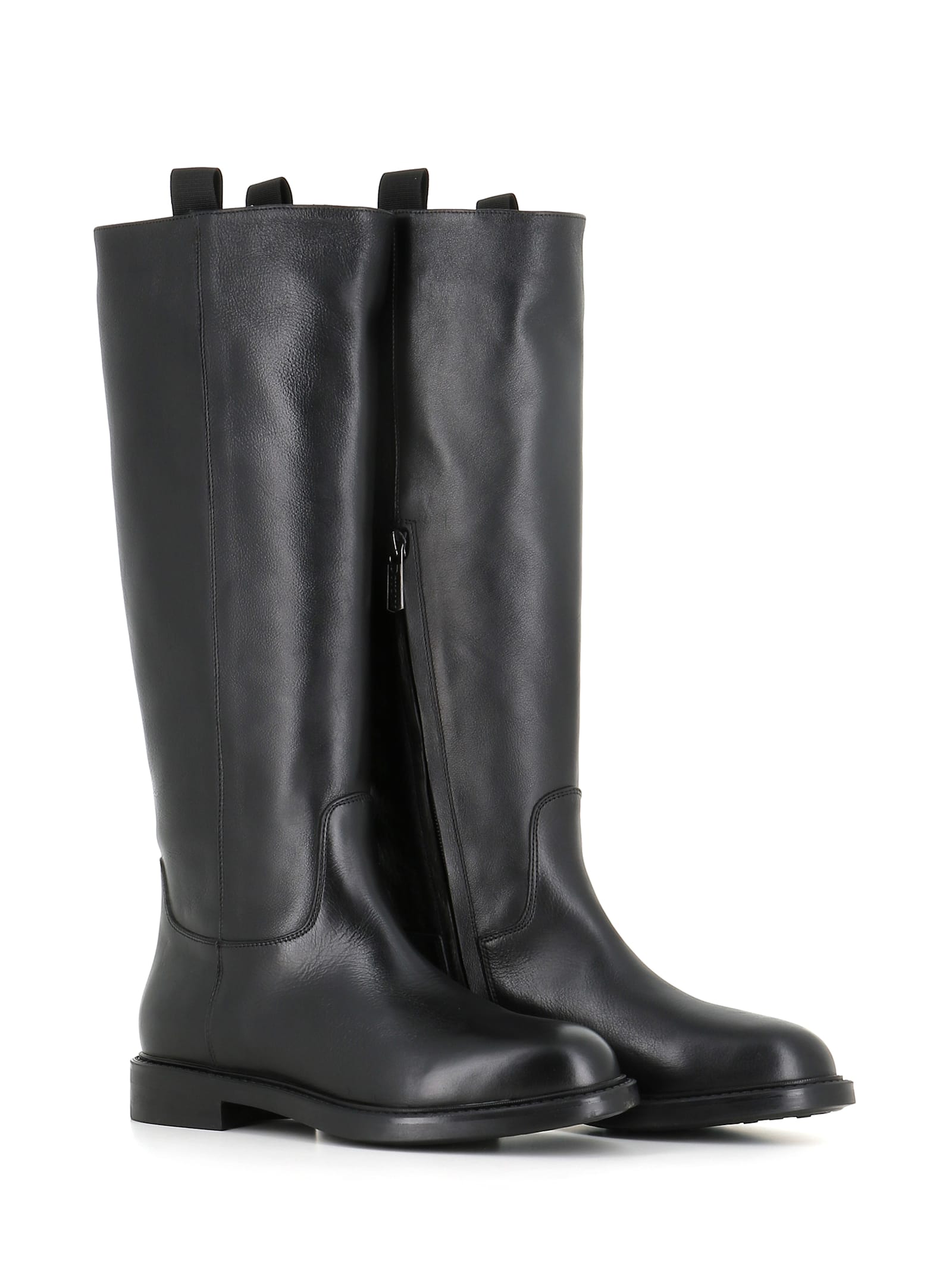 Shop Doucal's Boot In Black