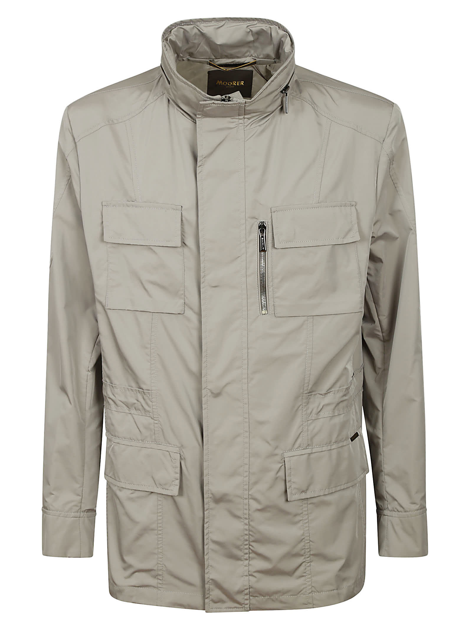 Moorer Manolo-km Field Jacket In Marble