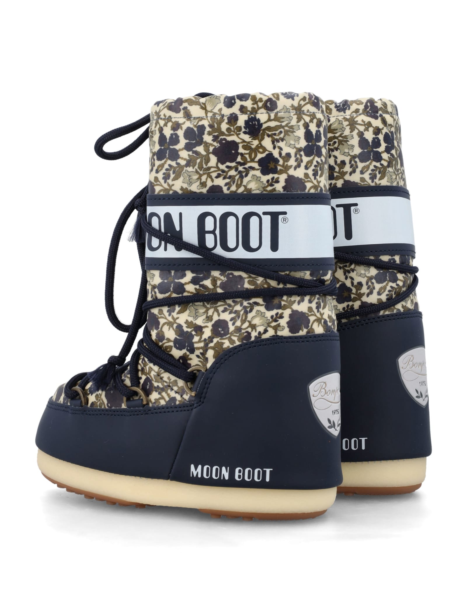 Shop Bonpoint Moon Boot Icon High Boots In Beige