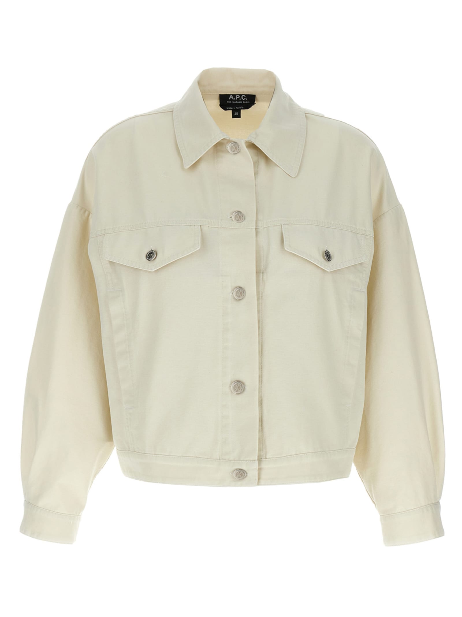 Apc X Natacha Ramsay-levi Sainters Denim Jacket In White