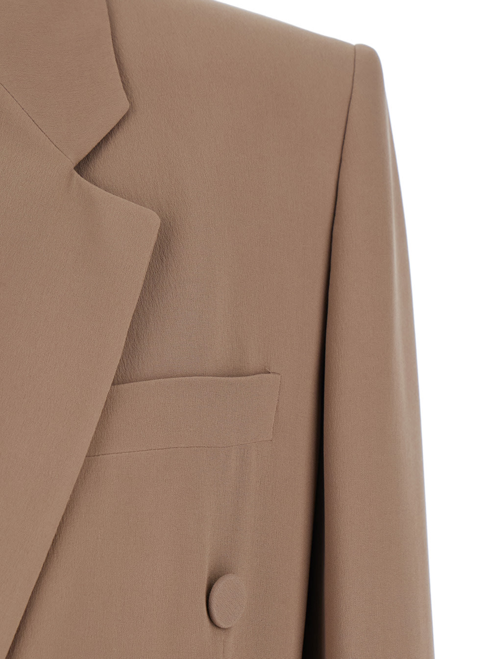Saint Laurent Jacket In Brown