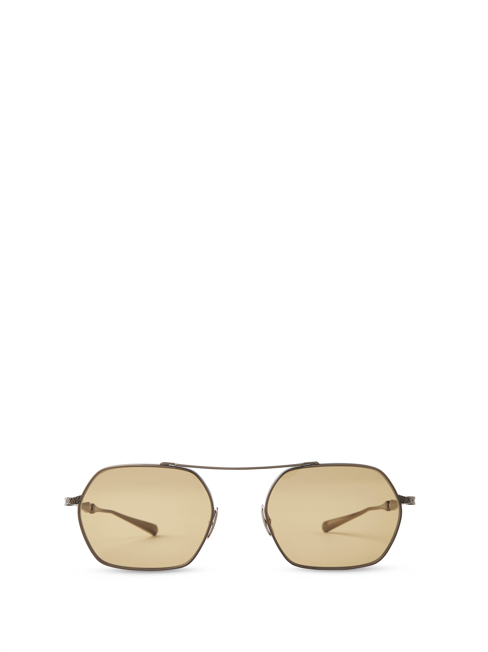 Shop Mr Leight Ryder S 12k White Gold Sunglasses