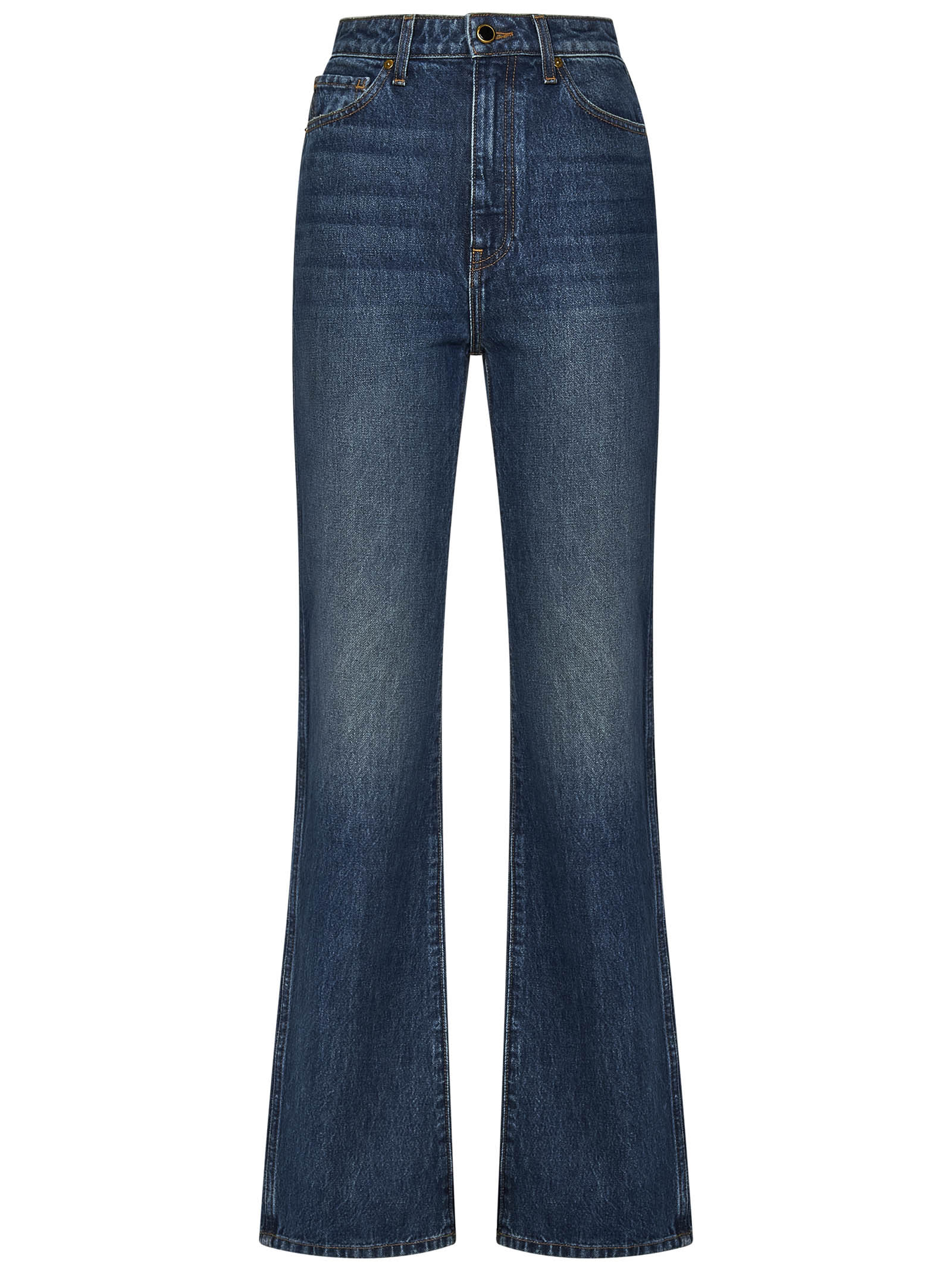 Shop Khaite Ny Danielle Jeans In Stinson
