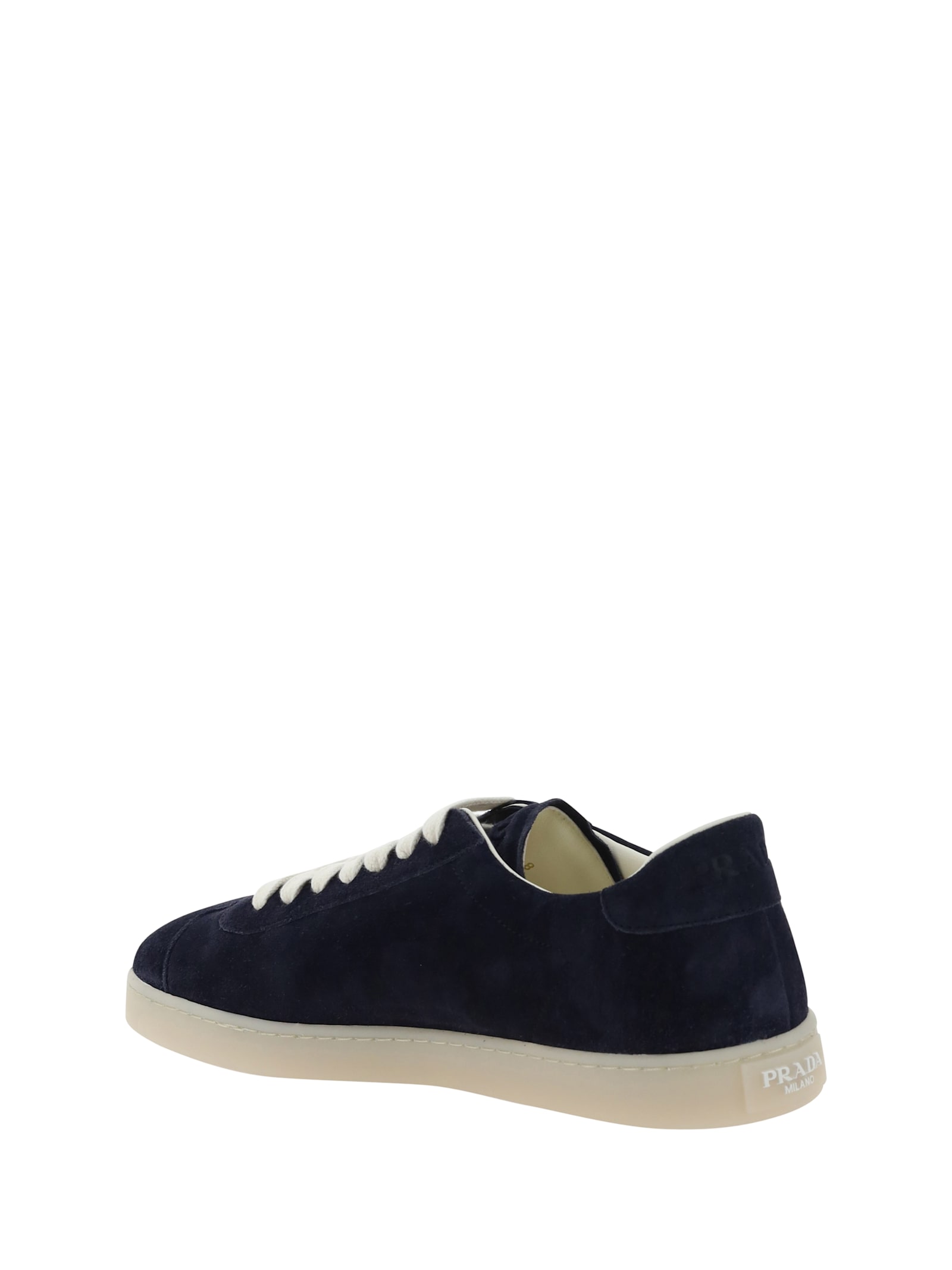 Shop Prada Sneakers In Bleu