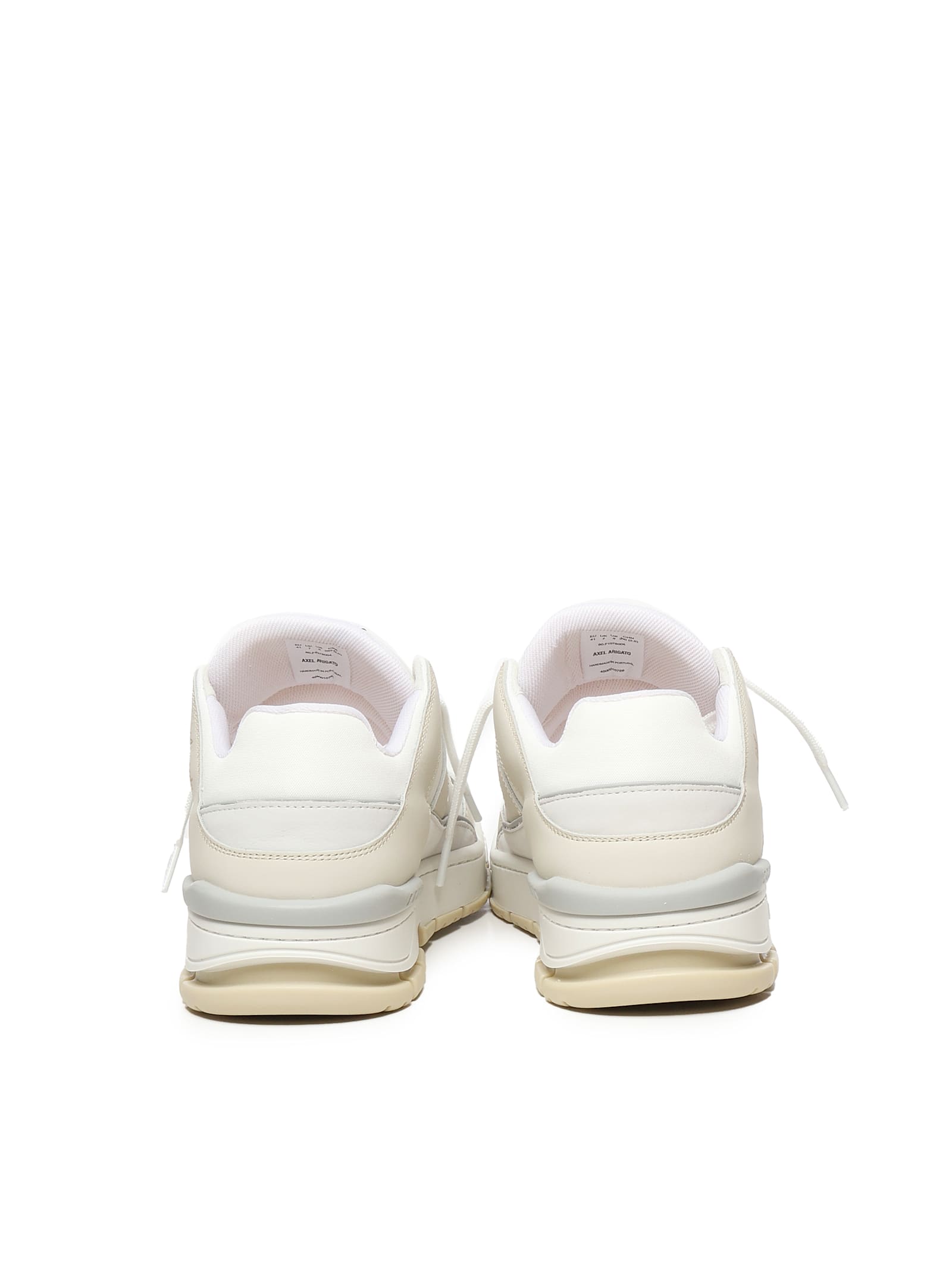 Axel Arigato Low-top Sneakers With Textured Panels And Cushioned Sole In Multi
