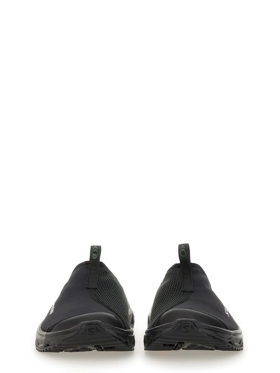 Salomon Black Fabric Rx Slide 3.0 Slippers In Black