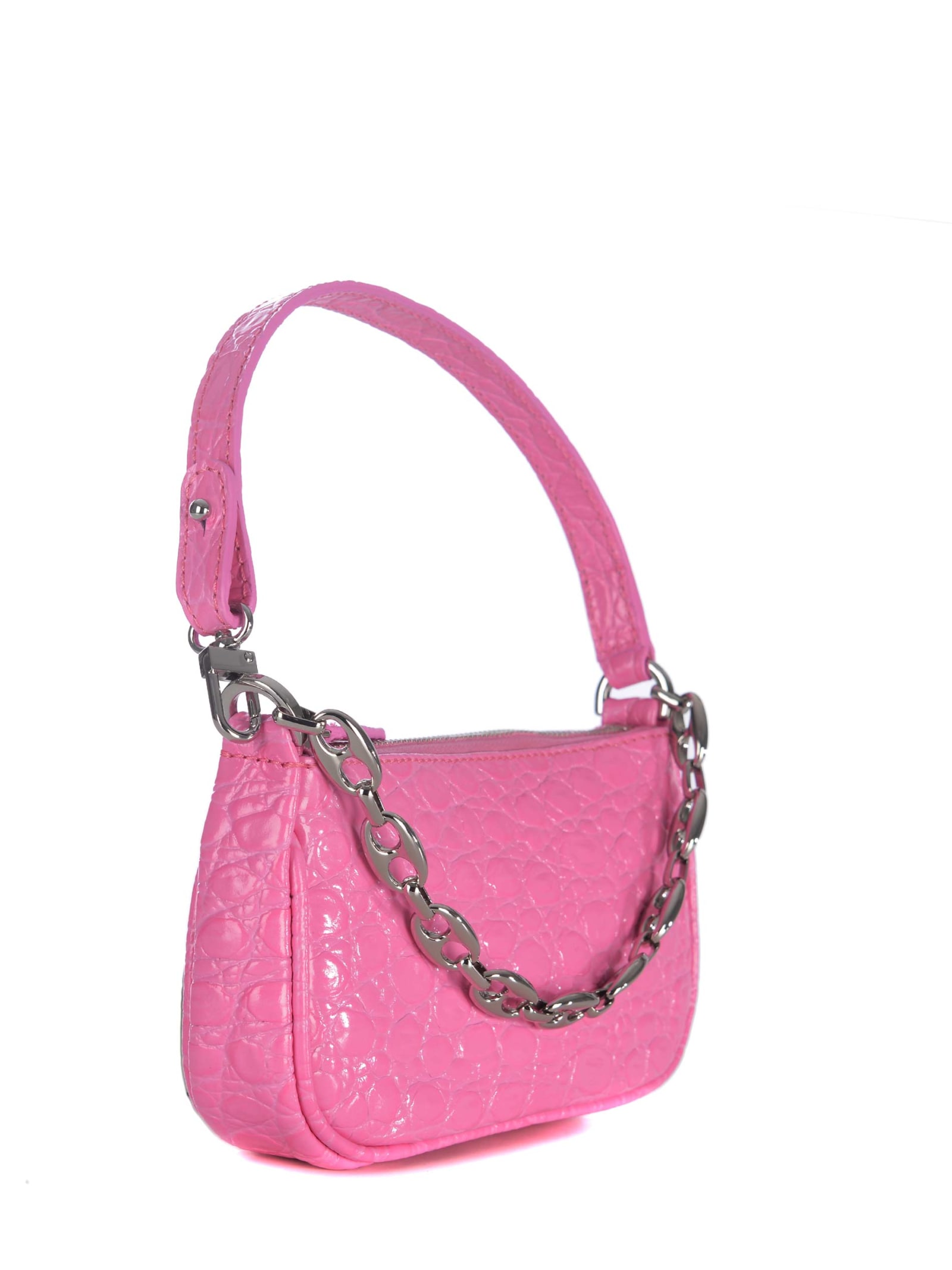 BY FAR Rachel Mini Shoulder Bag in Pink