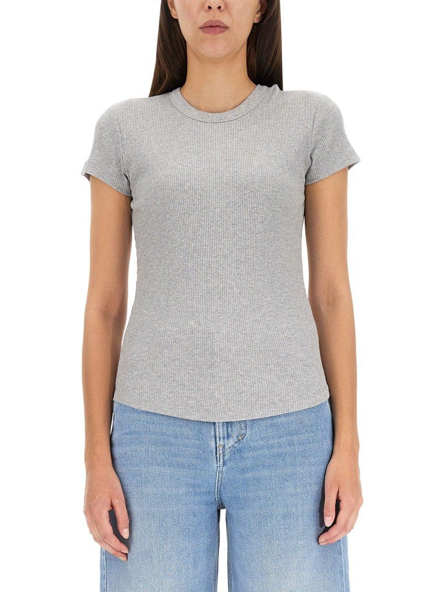 ISABEL MARANT SLIM FIT FINE RIBBED TOP